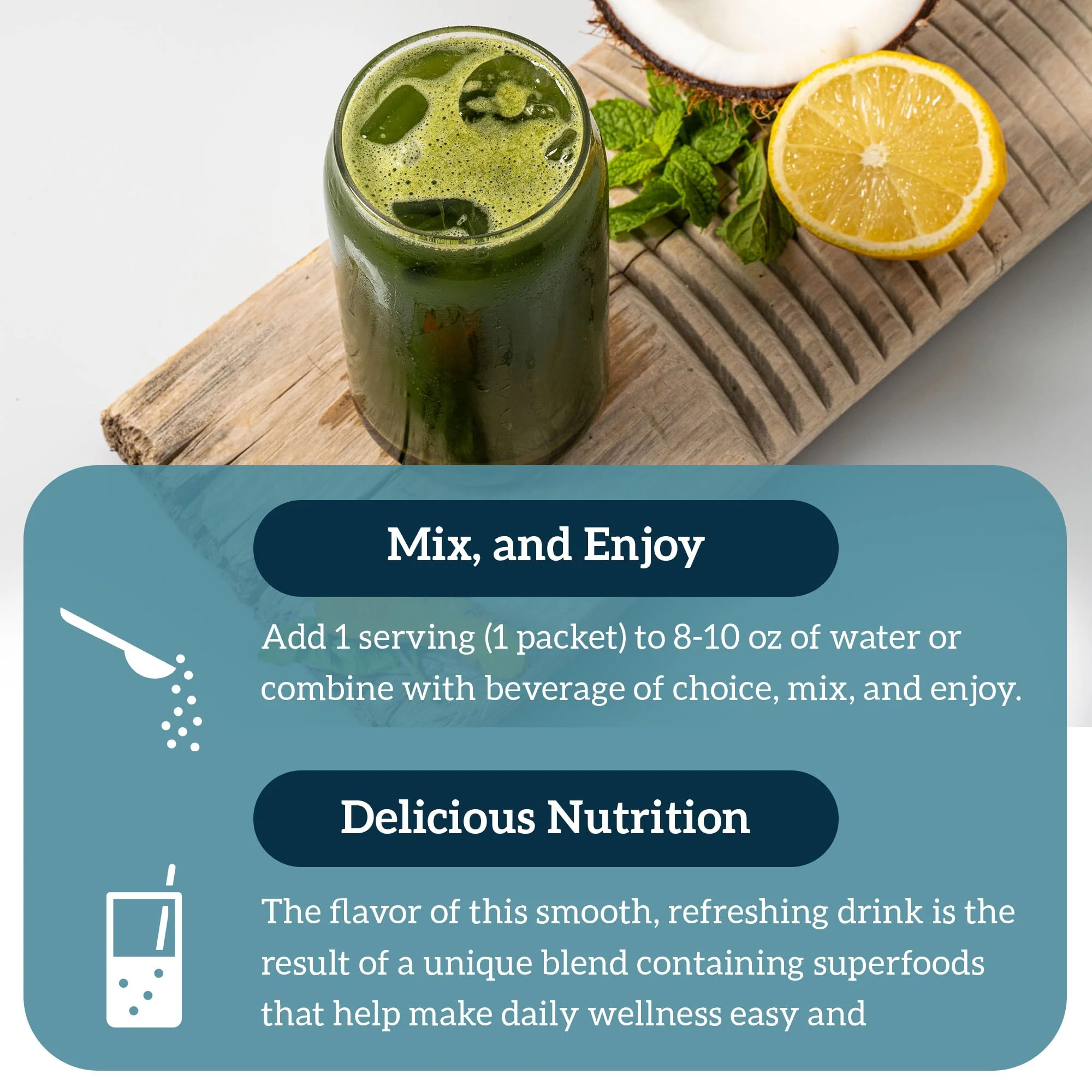 Organifi GO Packs: Green Juice - Organic Travel Greens Powder (30 Packs) - Image 9