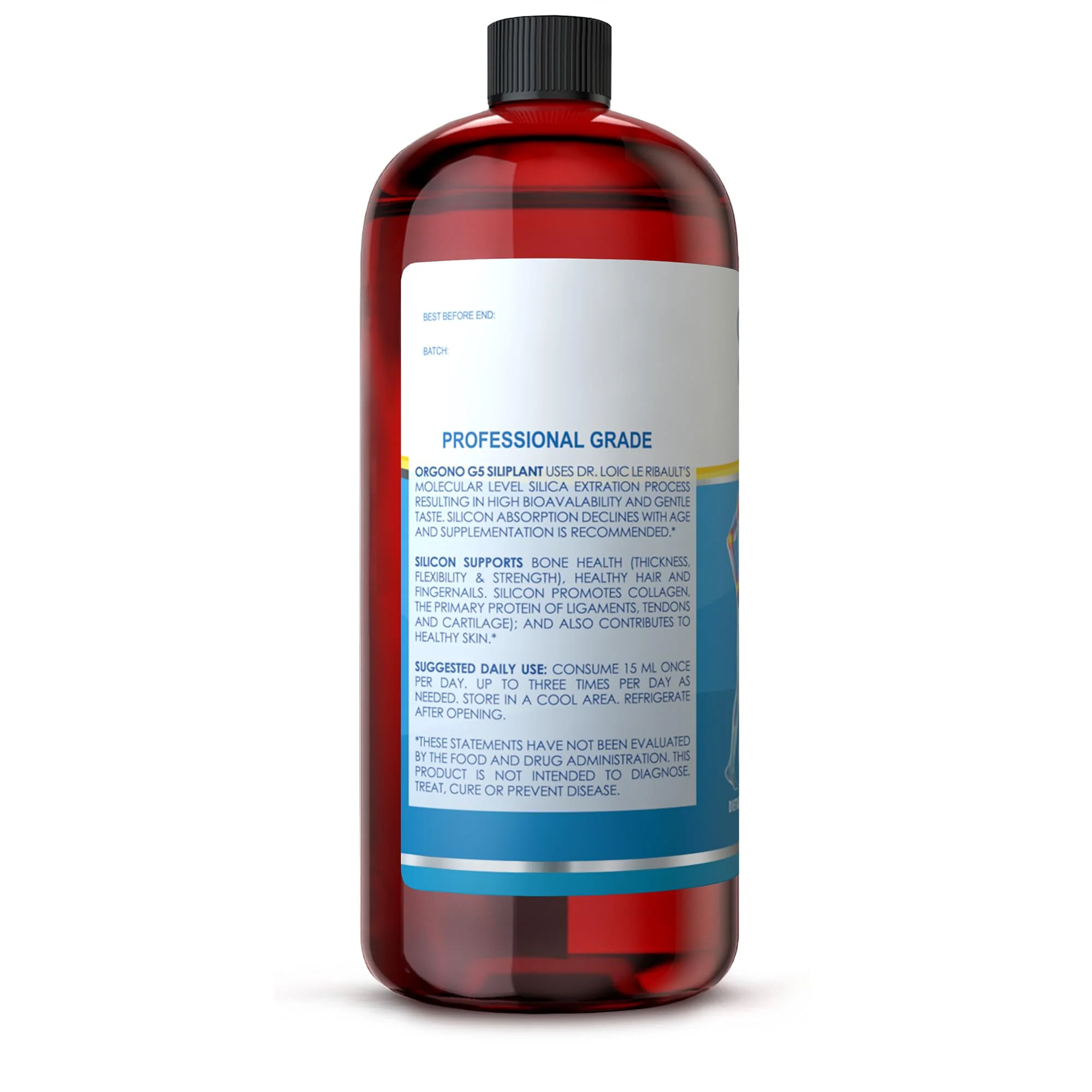 Orgono Living Silica Siliplant – Vegan Collagen Booster for Joints, Skin, Hair & Nails | 66 Servings - Image 9