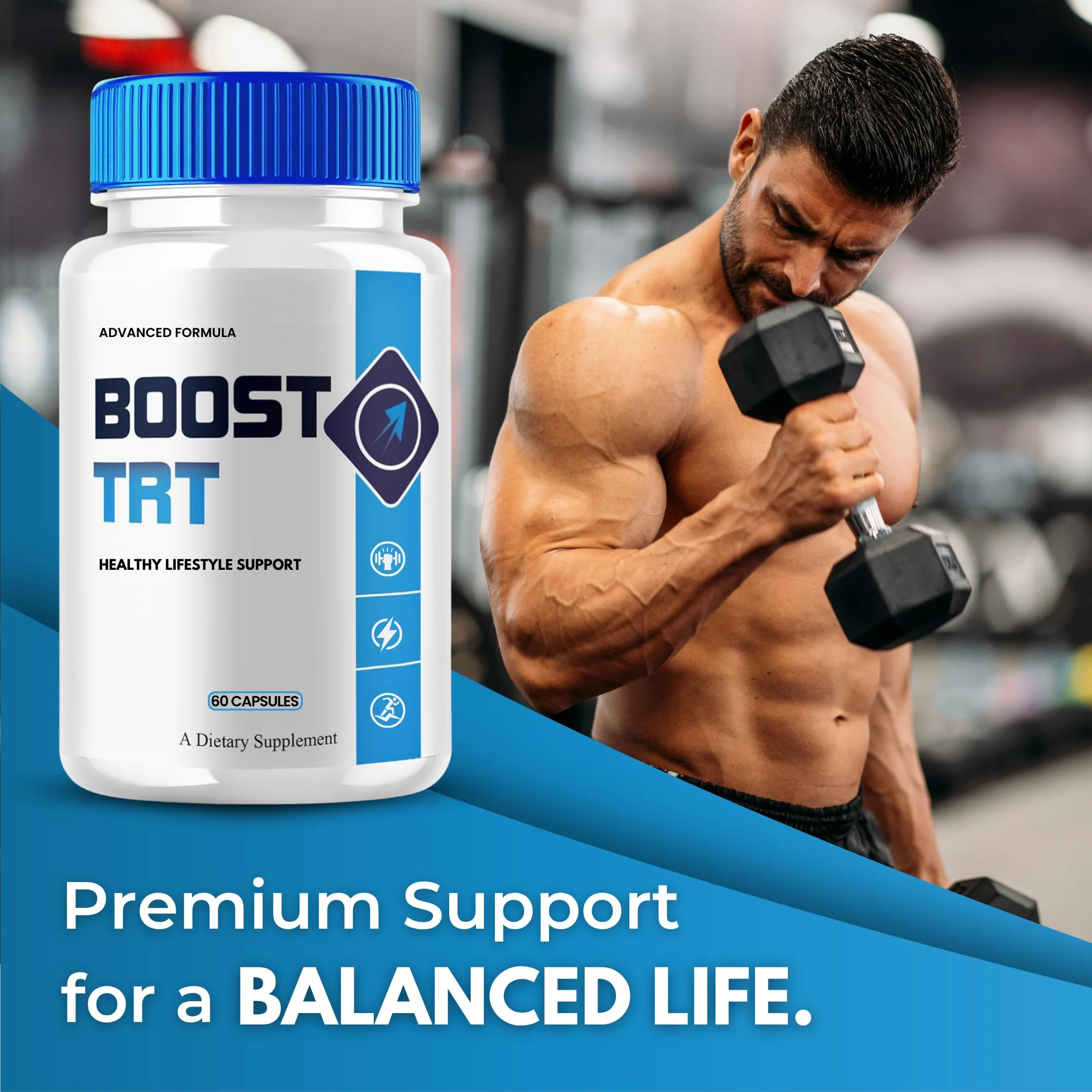 Original Boost TRT Advanced Pills Capsule – Premium Formula | BoostTRT 60 Capsules x5 Pack - Image 3