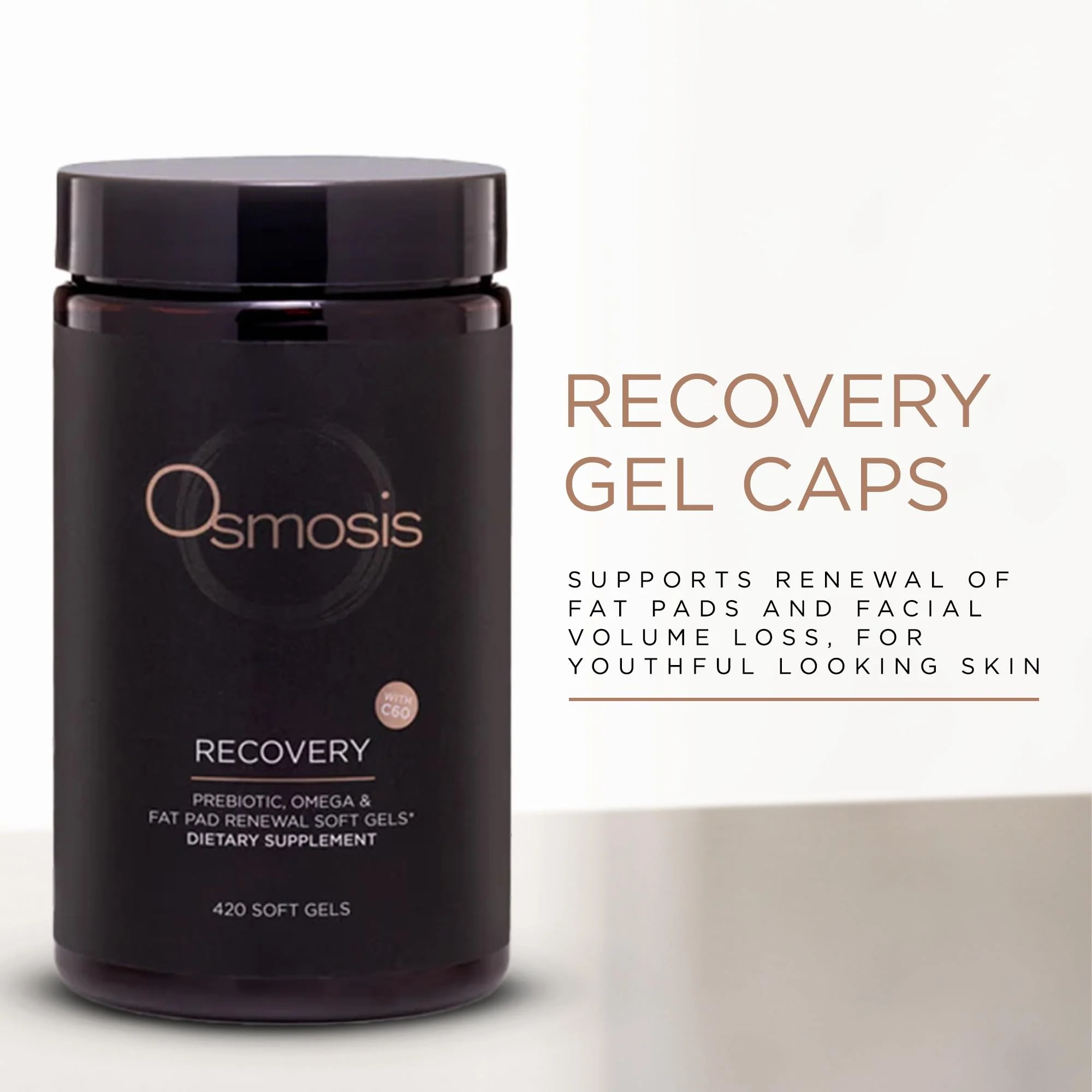 OSMOSIS Recovery – Facial Volume Renewal, 420 Soft Gel Caps - Image 10