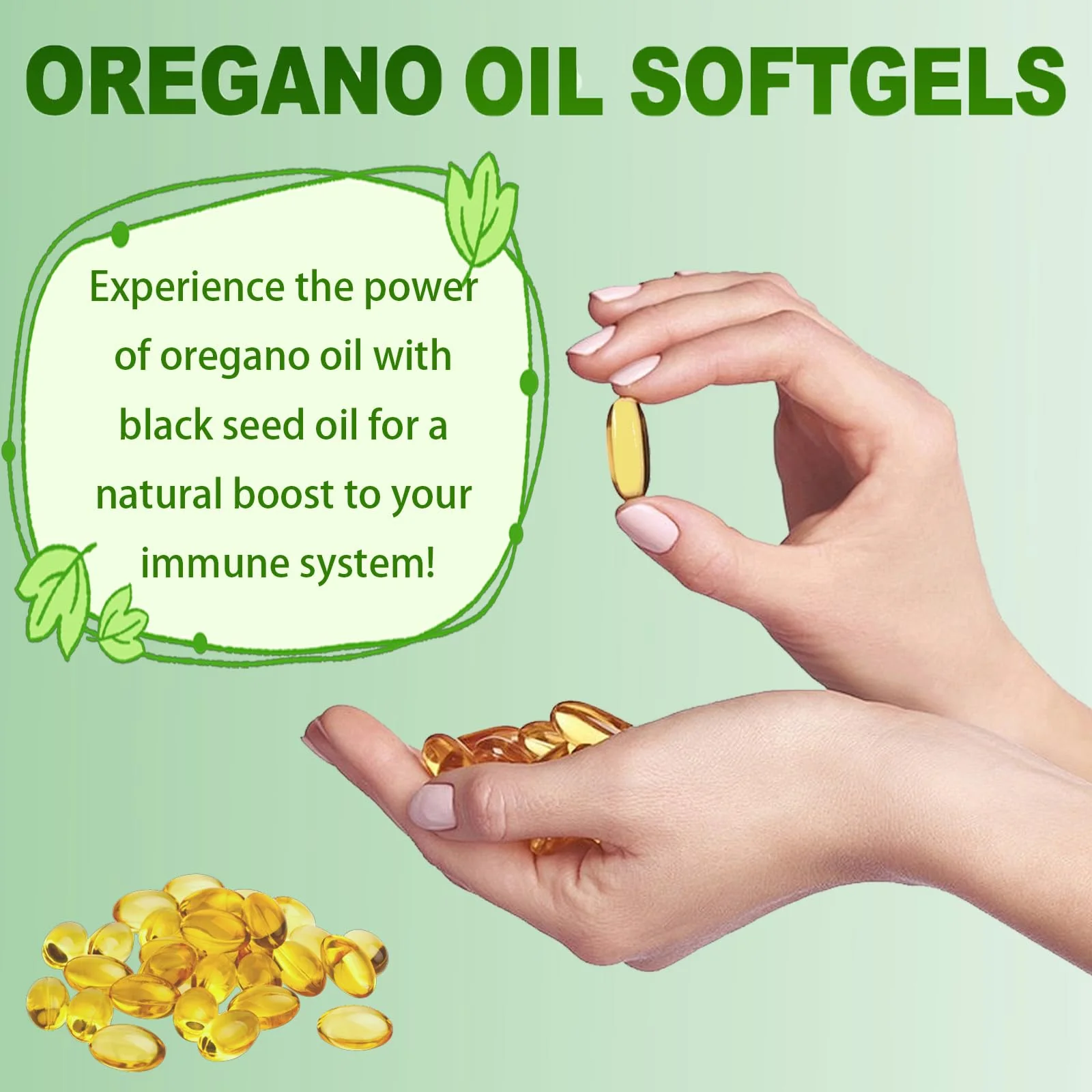 Ovela Oil of Oregano with Black Seed Oil – 2-in-1 Oregano Capsules, Immune Support, 300 Softgels - Image 7