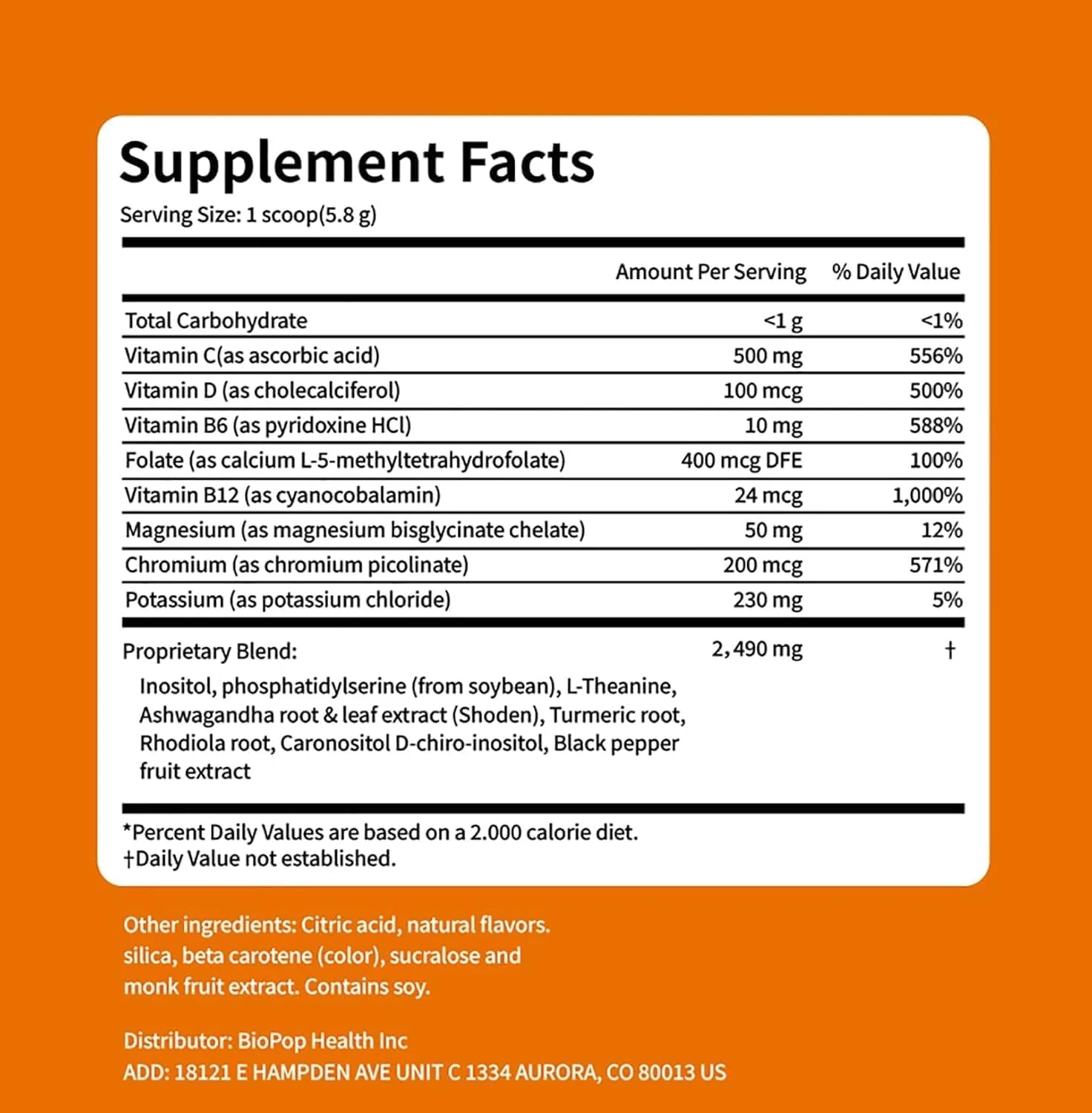 oviaapo Cortisol Drink Powder – Natural Relaxation, Focus & Calm Mood Support - Image 10