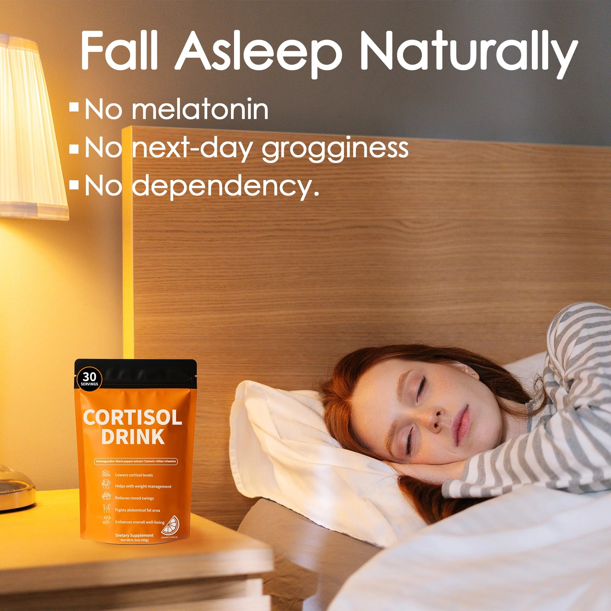 oviaapo Cortisol Drink Powder – Natural Relaxation, Focus & Calm Mood Support - Image 13