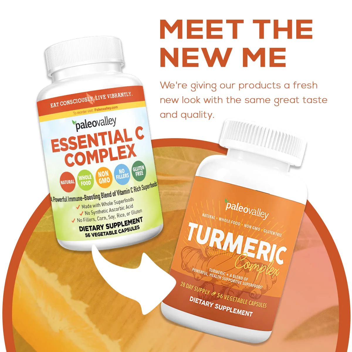 Paleovalley Organic Turmeric Complex – Full Spectrum Turmeric + Superfoods | 56 Vegetarian Capsules - Image 3