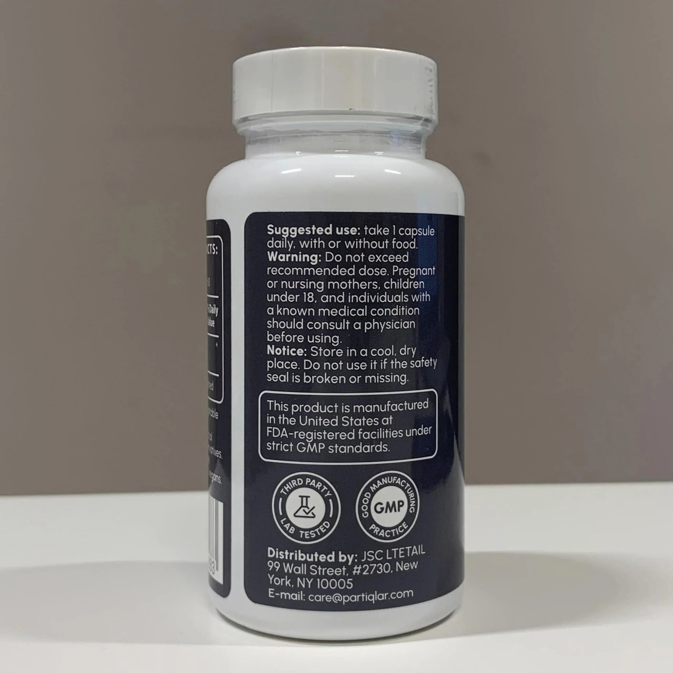 partiQlar Nicotinamide Riboside (NR) 500mg – NR Supplement for Cellular Health, Energy & Metabolism Support – 2-Month Supply (60 Capsules) - Image 15