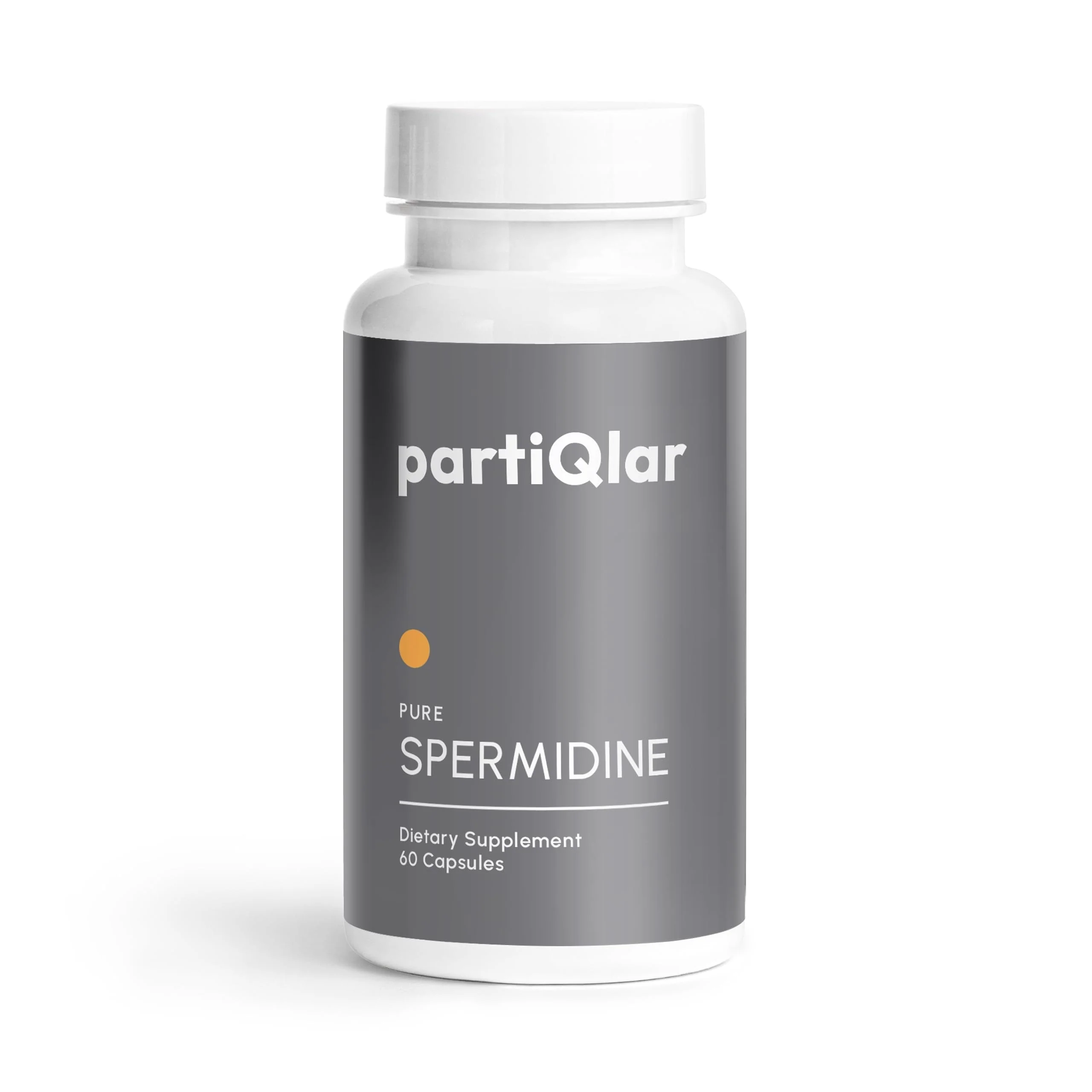 partiQlar Spermidine Supplement – 99% Purity, 8 mg per Capsule, 60 Capsules – Made in USA