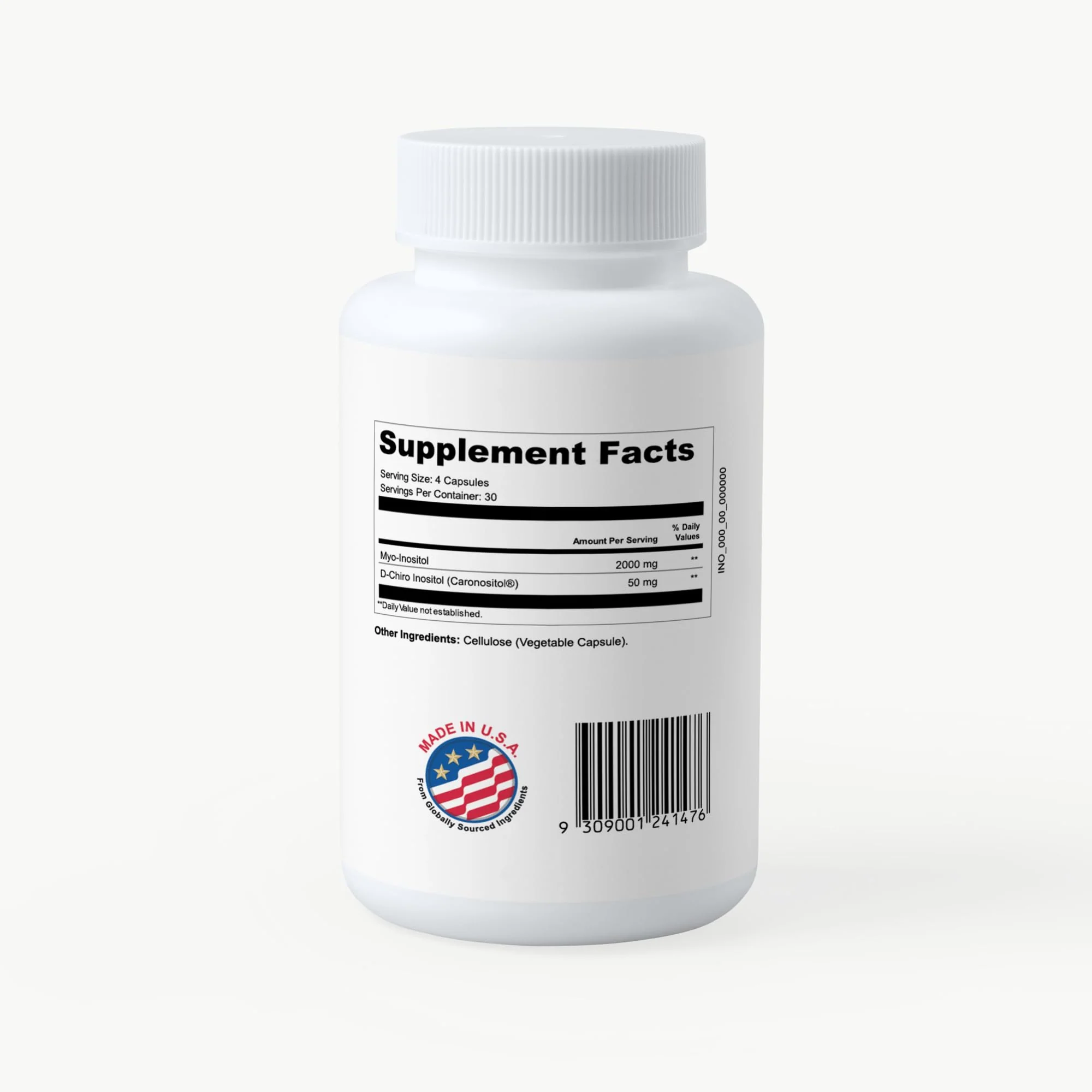 PCOS Queen Pure 40:1 Inositol – Myo & D-Chiro Inositol for Fertility, Skin & Cycle Health | 3 Bottles - Image 2