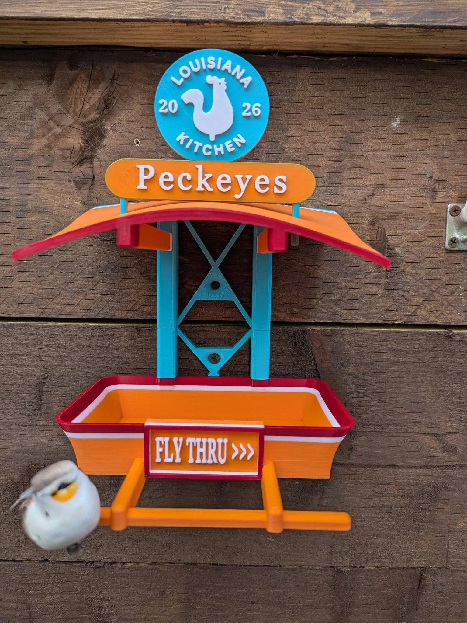 Peckeyes Bird Feeder – Quirky Garden Decor – Funny Bird Seed Feeder – Unique Outdoor Gift - Image 14