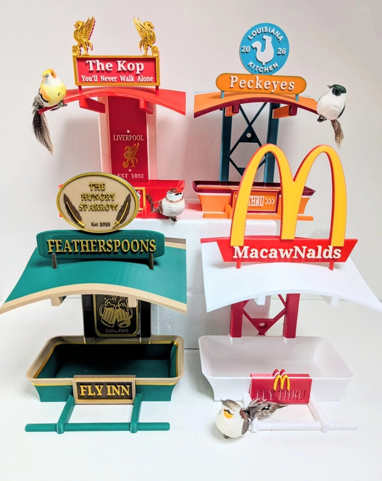 Peckeyes Bird Feeder – Quirky Garden Decor – Funny Bird Seed Feeder – Unique Outdoor Gift - Image 15