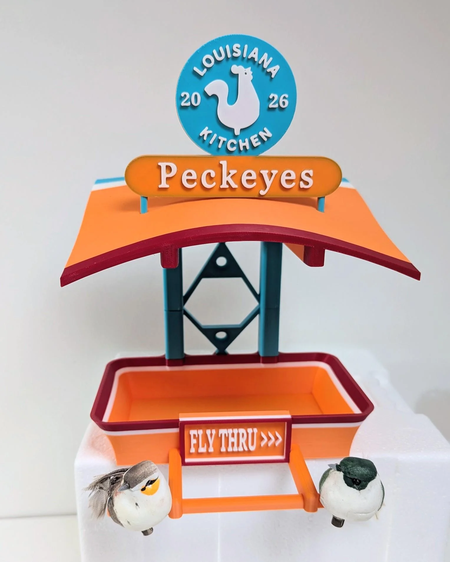 Peckeyes Bird Feeder – Quirky Garden Decor – Funny Bird Seed Feeder – Unique Outdoor Gift - Image 2