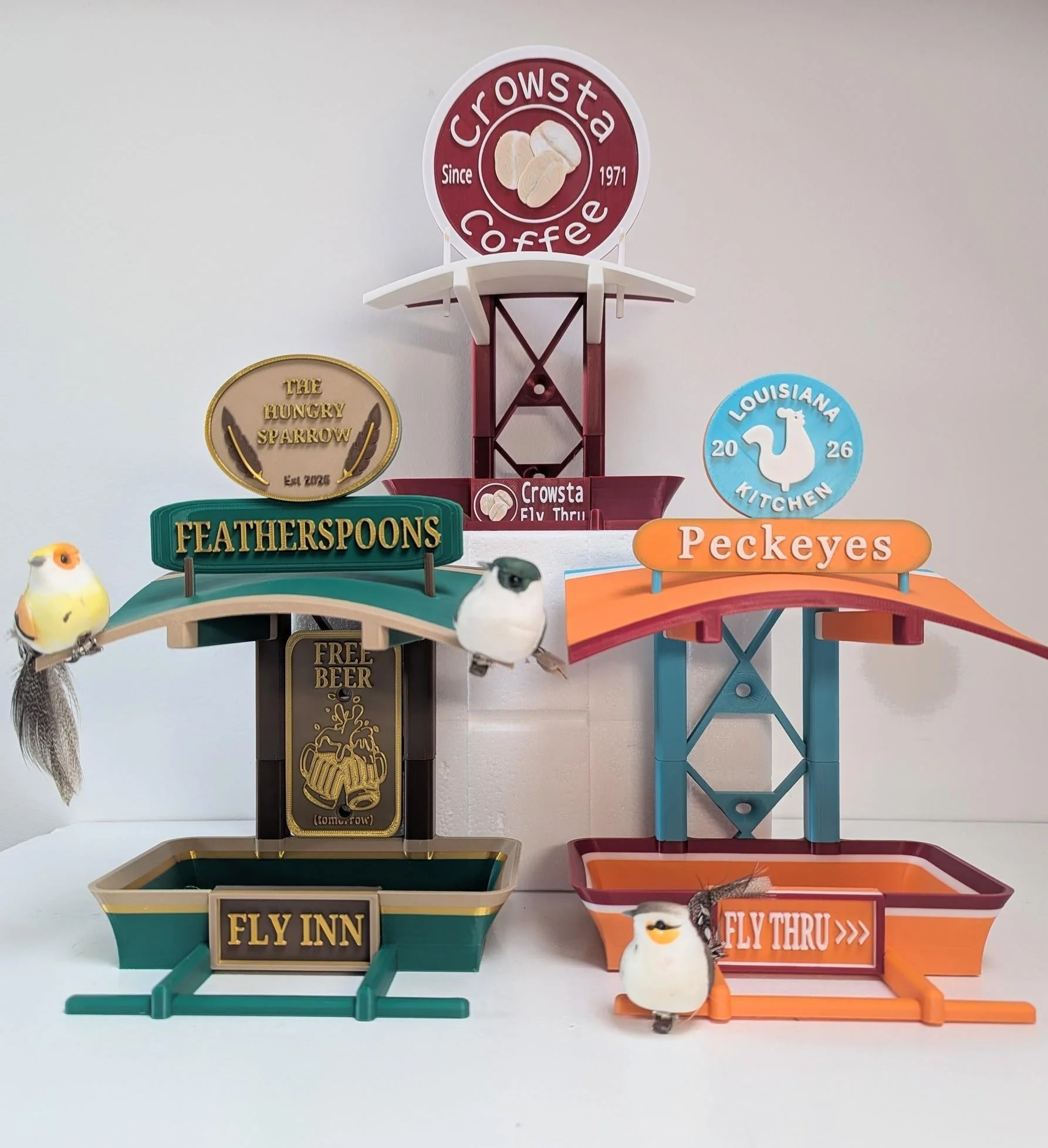 Peckeyes Bird Feeder – Quirky Garden Decor – Funny Bird Seed Feeder – Unique Outdoor Gift - Image 7