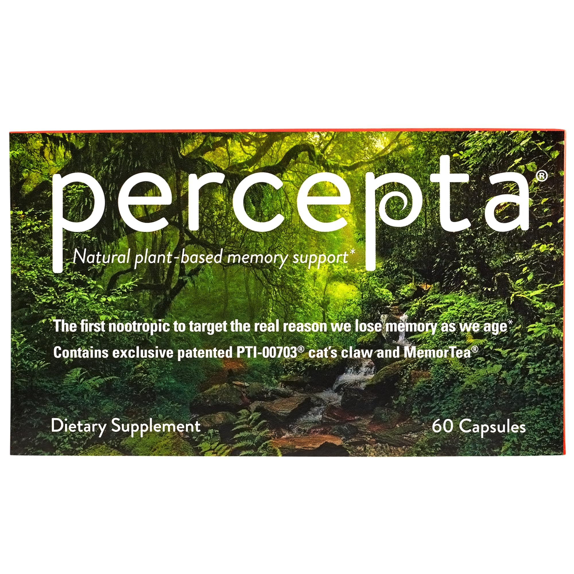 Percepta Plant-Based Memory Support – Natural Nootropic Brain Booster | 30 Day Supply - Image 6