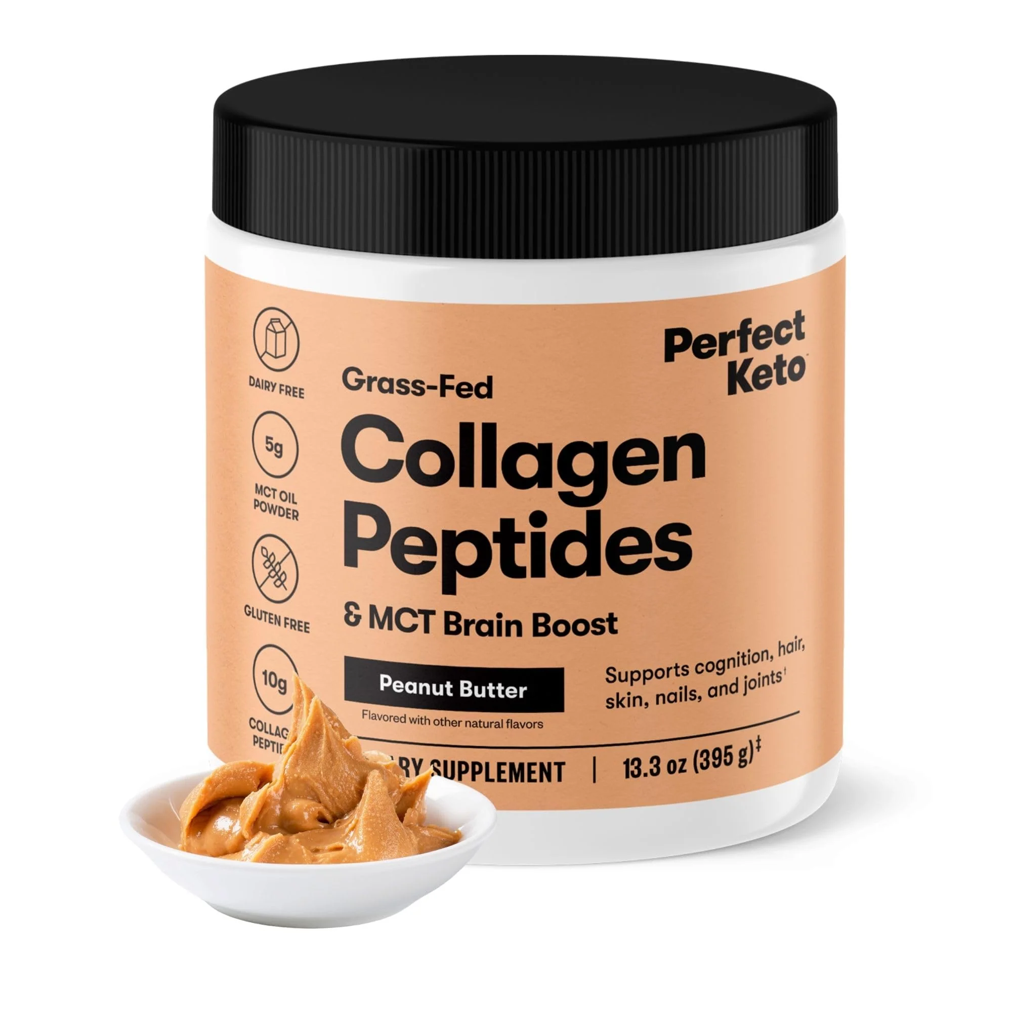 Perfect Keto Collagen Peptides with MCT Oil – Grass-Fed, Low Carb, Keto Coffee Creamer - Image 11