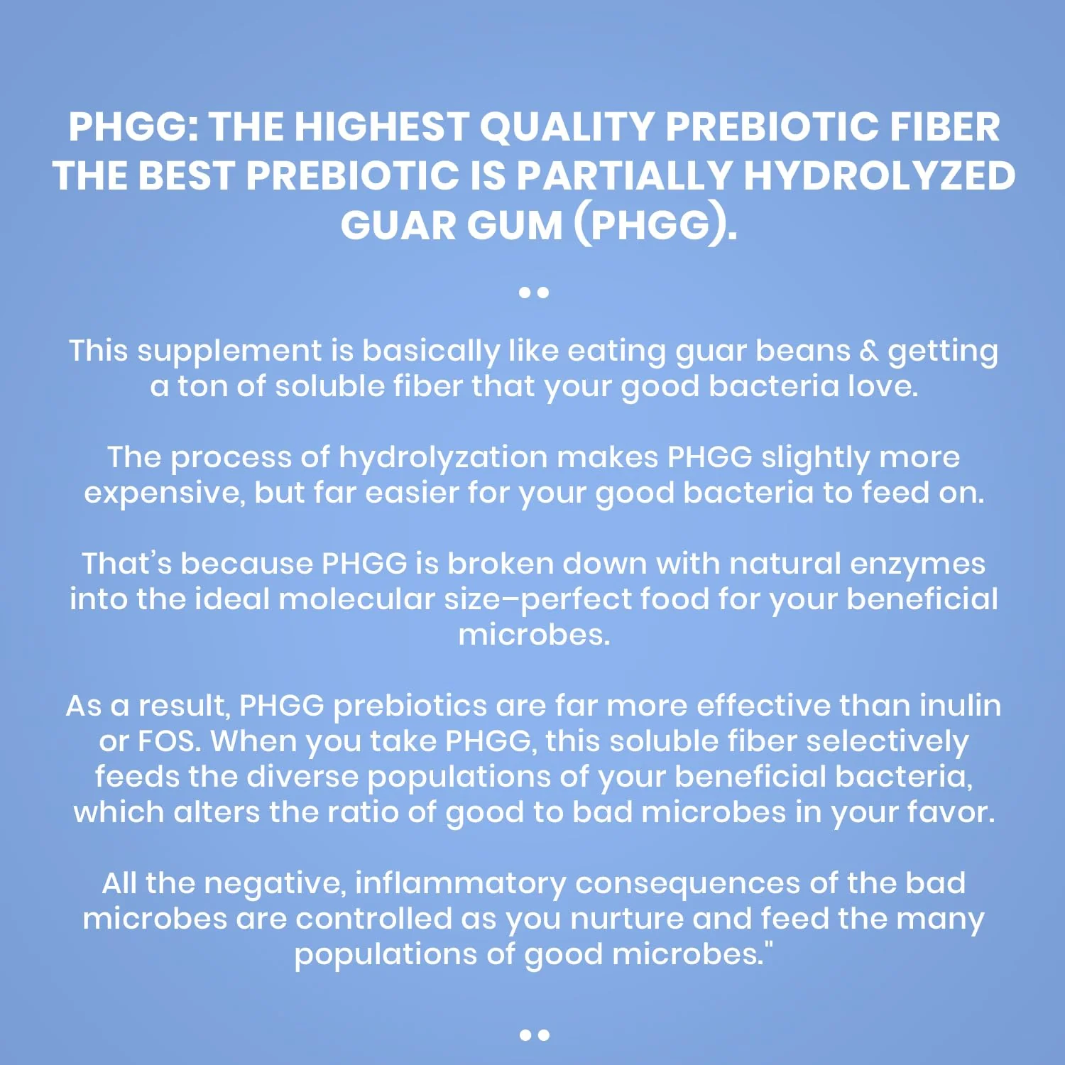 PERFECT PASS Prebiotic PHGG Powder – 210g, Natural, Gluten Free, Non-GMO, Kosher, Sugar Free - Image 11