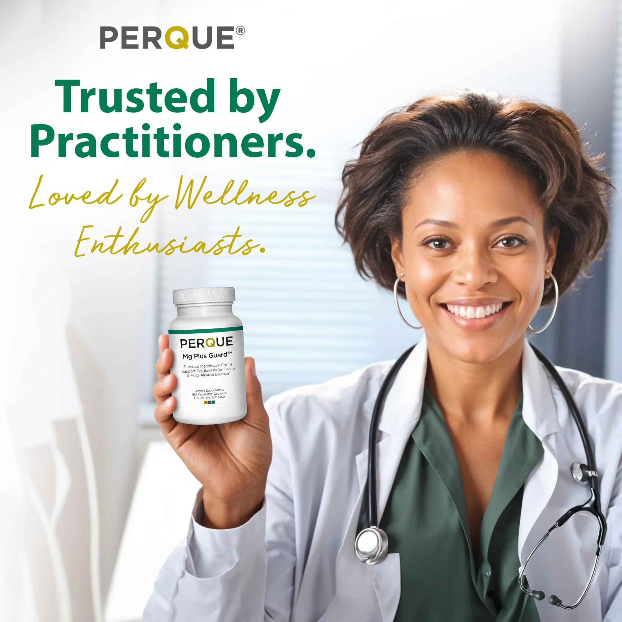 PERQUE Mg Plus Guard — High-Absorption Magnesium Glycinate, 180 Veg Capsules - Image 5
