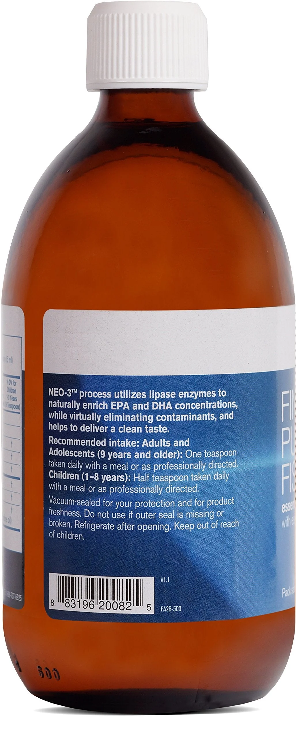 Pharmax Finest Pure Fish Oil with Essential Oil of Orange | Supports Bone, Brain & Cardiovascular Health | 16.9 fl oz - Image 3