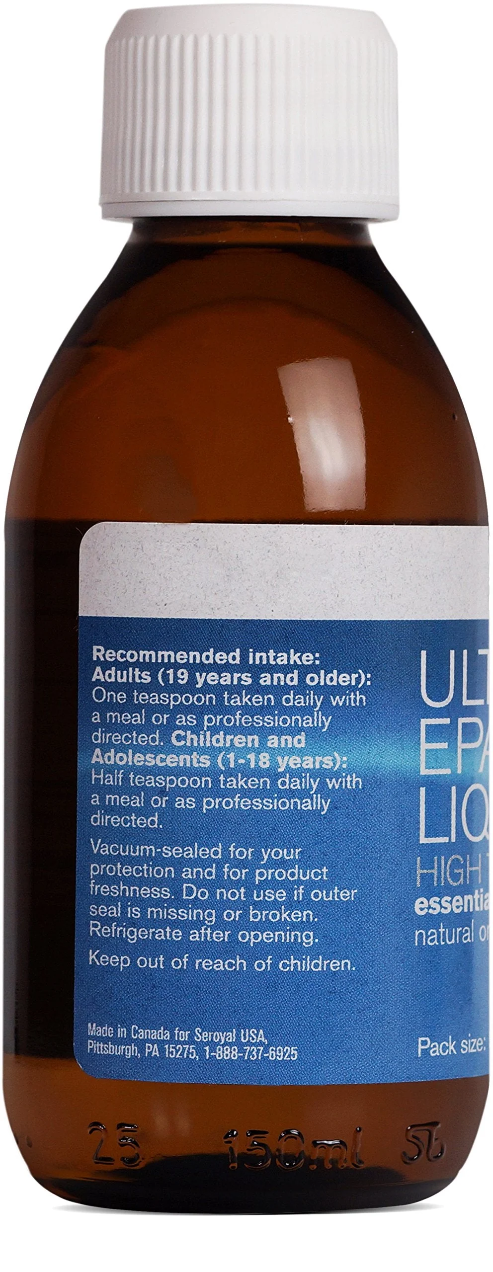 Pharmax Ultra EPA/DHA Liquid – Supports Joint & Cardiovascular Health | 5.1 fl oz - Image 3