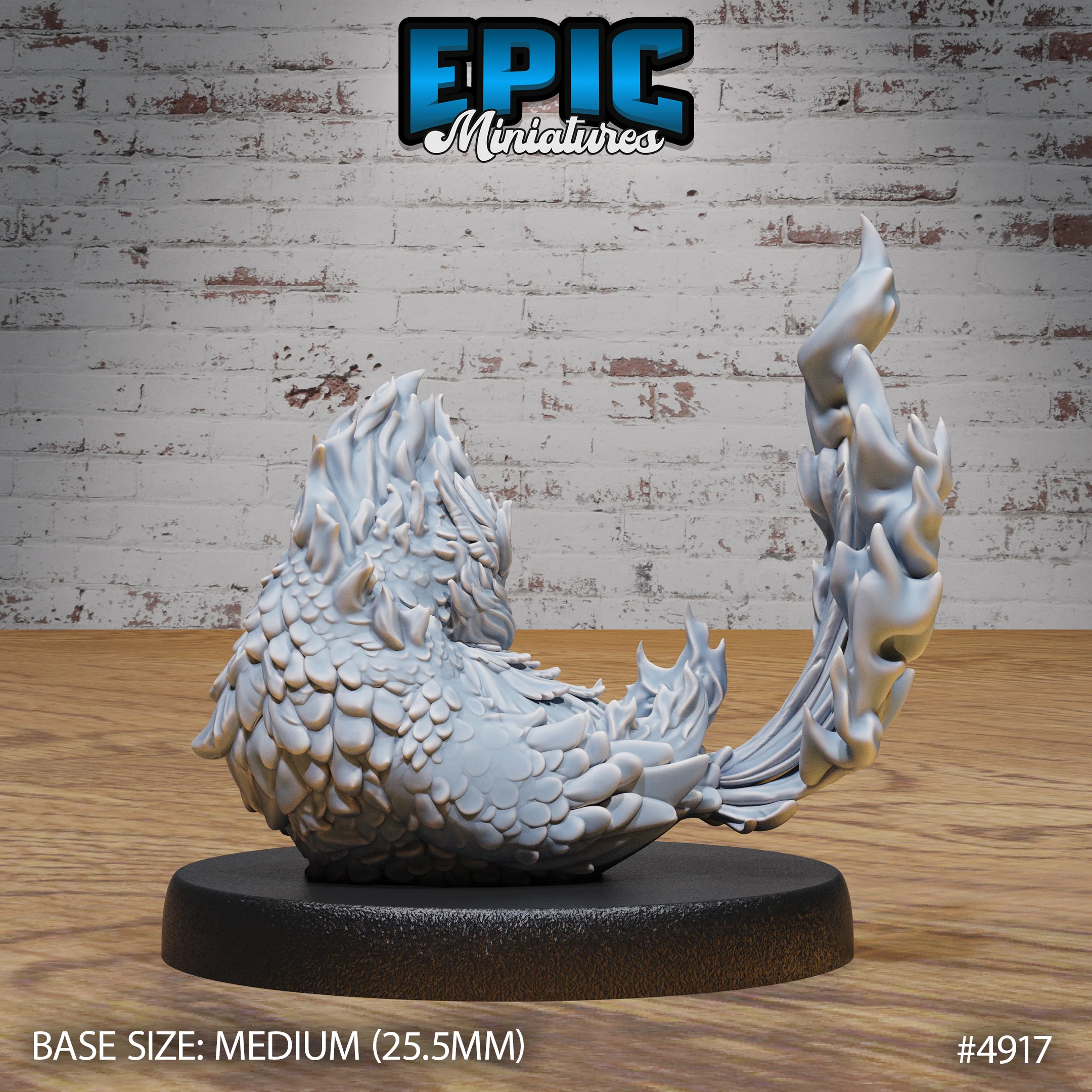 Phoenix Hatchling #4915-#4917 | Epic Miniatures | D&D Tabletop Miniature | Mystical Creature for Roleplaying and Wargaming - Image 7