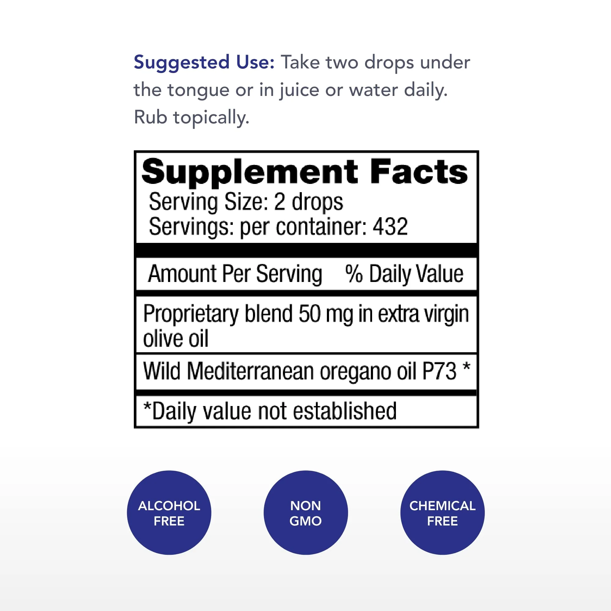 Physician's Strength OregaWild – 30 mL 100% Wild Oregano Oil | 432 Servings - Image 8
