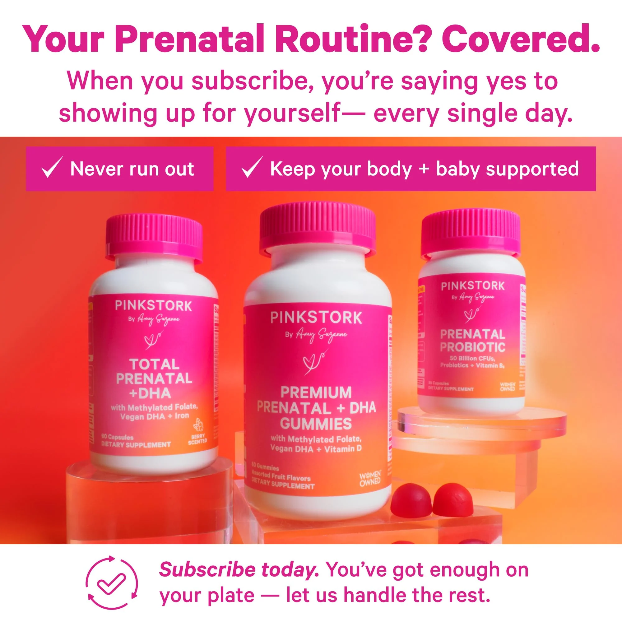 Pink Stork Prenatal Probiotics for Women – 60 Capsules | Gut Health & Immune Support - Image 7
