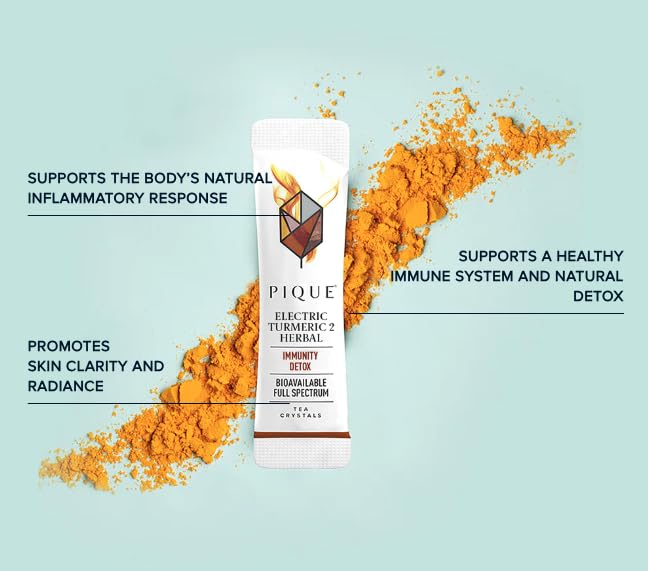 PIQUE Electric Turmeric 2 - Immune Support, Inflammation, Detox & Radiant Skin - Image 2