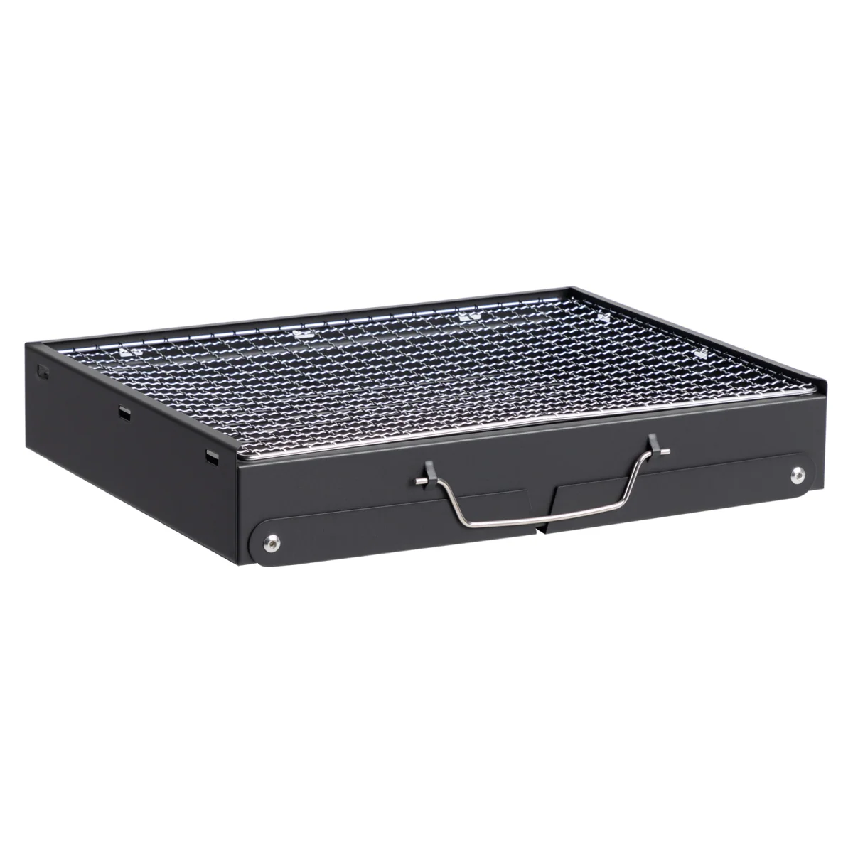 Portable BBQ Grill with Folding Feet, Compact and Lightweight Charcoal Grill for Outdoor Camping, Backyard, Picnic, Beach Party, and Family Outings - Image 6