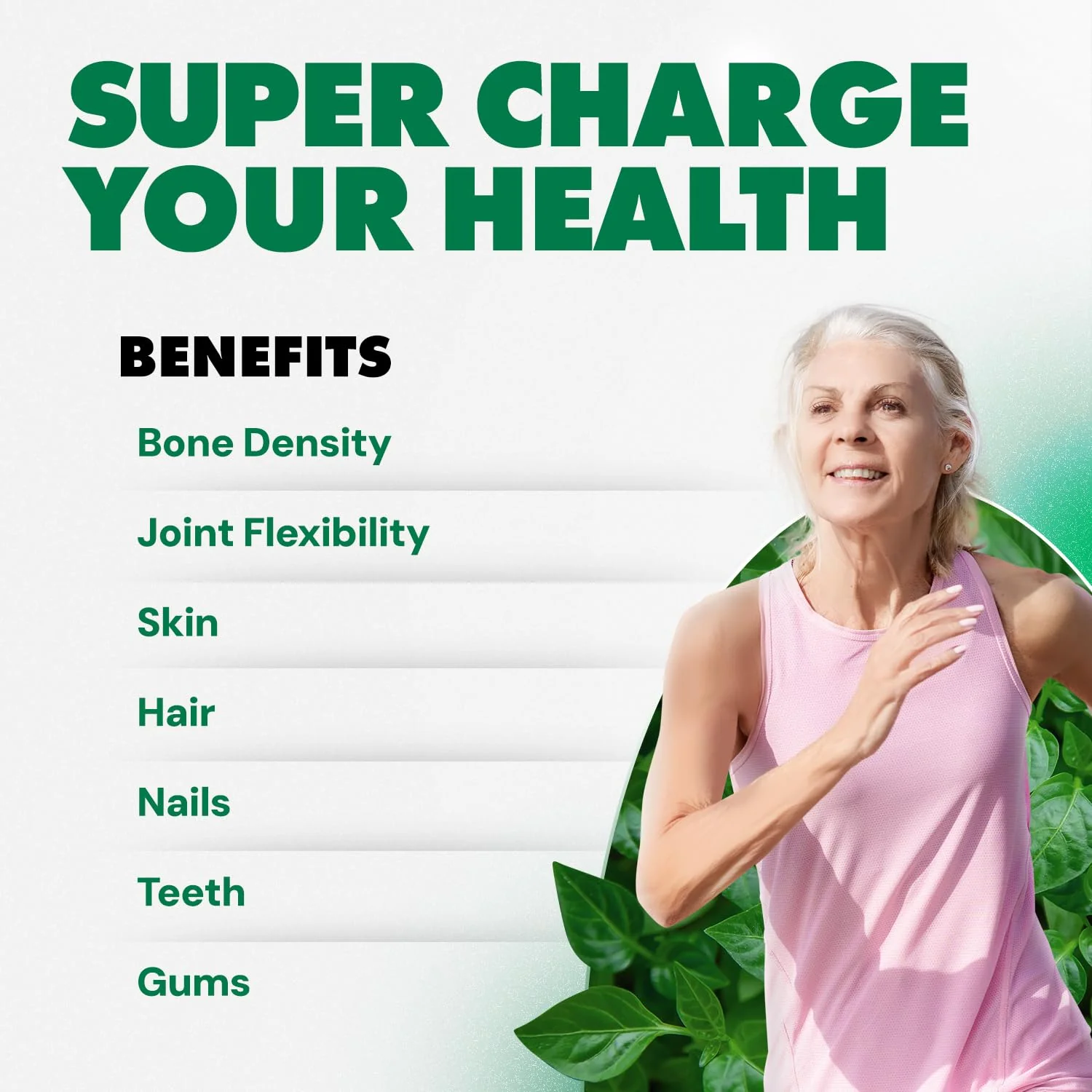 Positive Power Nutritionals Super Silica – Liquid Silica with Collagen-Boosting Silicon (4oz) for Hair, Skin, Nails & Joints - Image 2