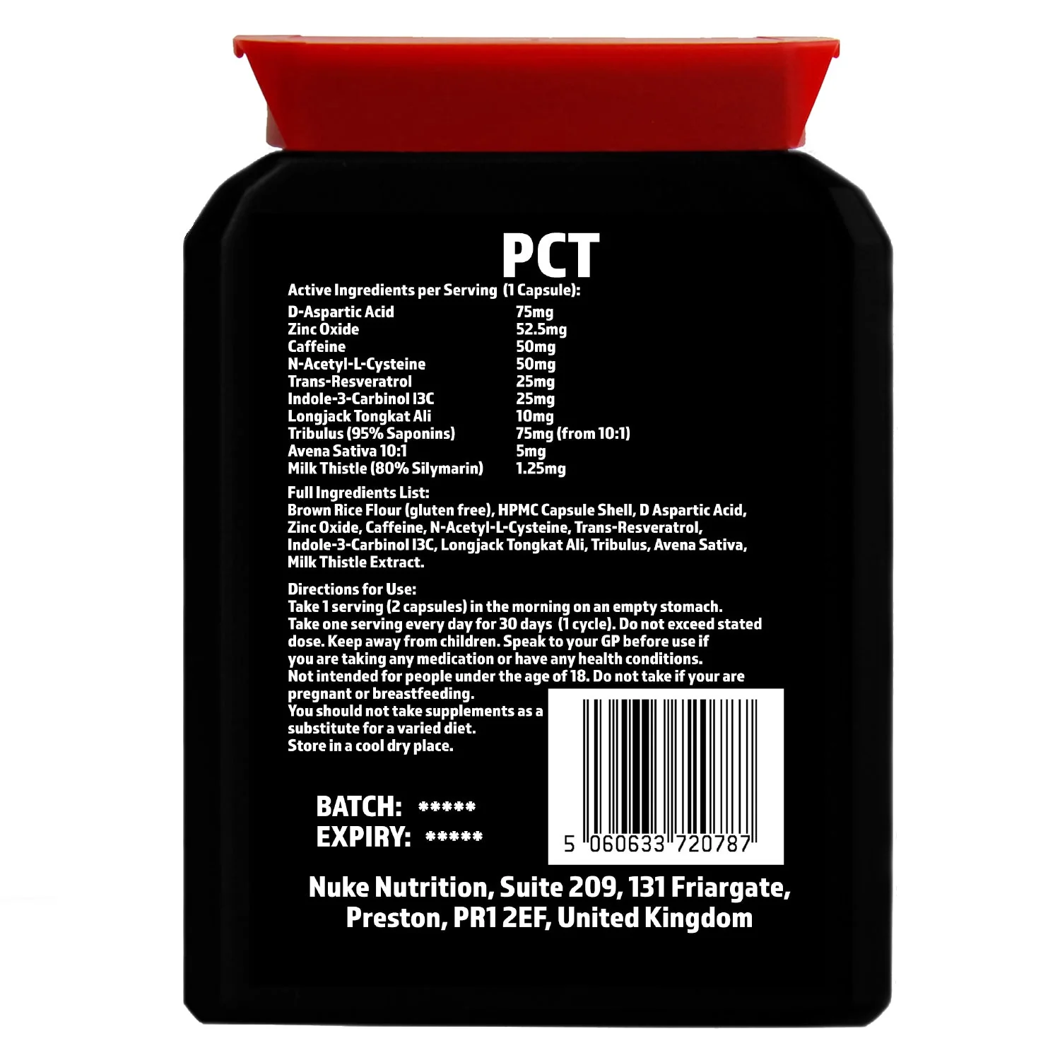 Post Cycle Therapy (PCT) Capsules High Strength Liver Support, Hormone Support & Detoxification - Image 2