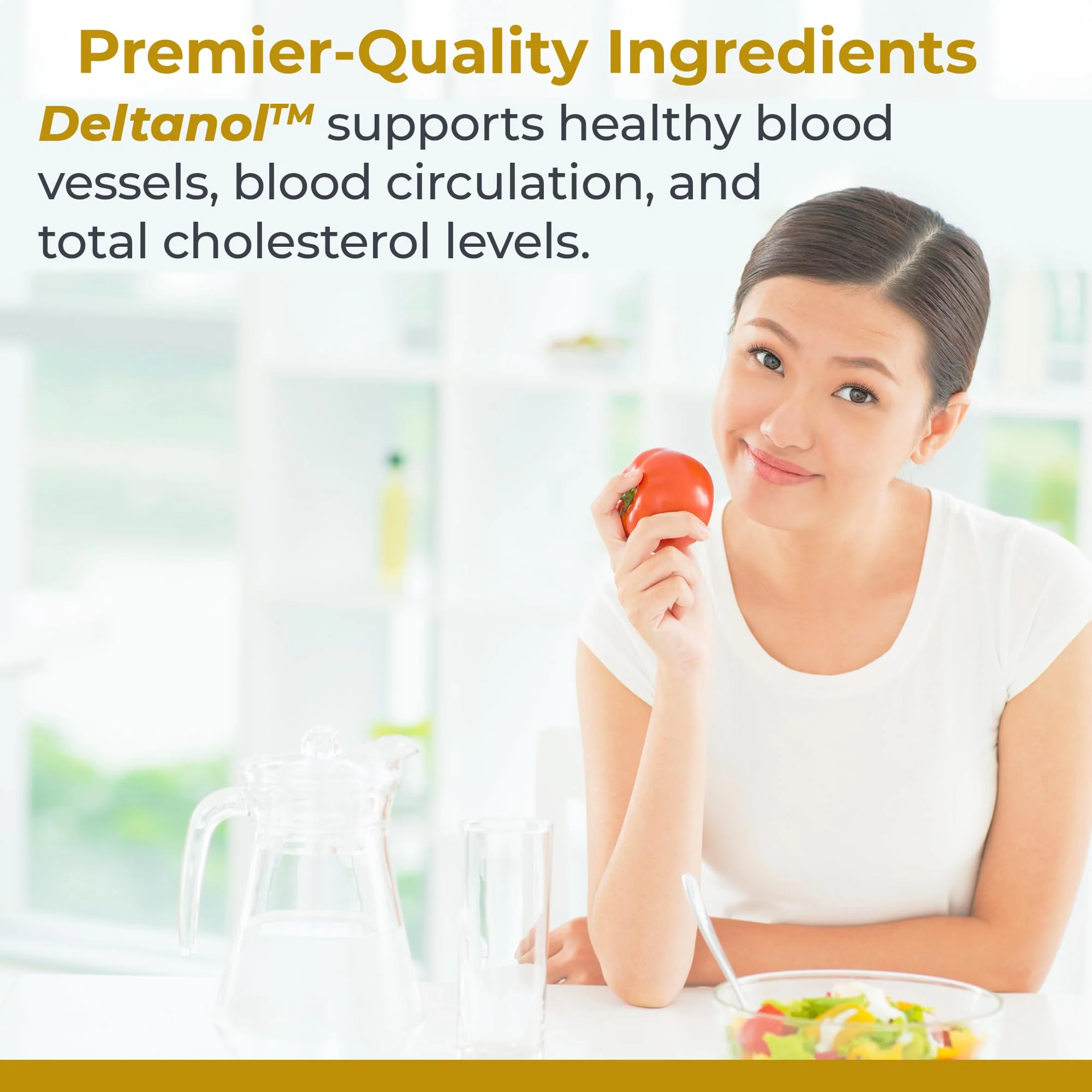 Premier Research Labs Deltanol Tocotrienols – 100 mg Vitamin E per Capsule - Image 3