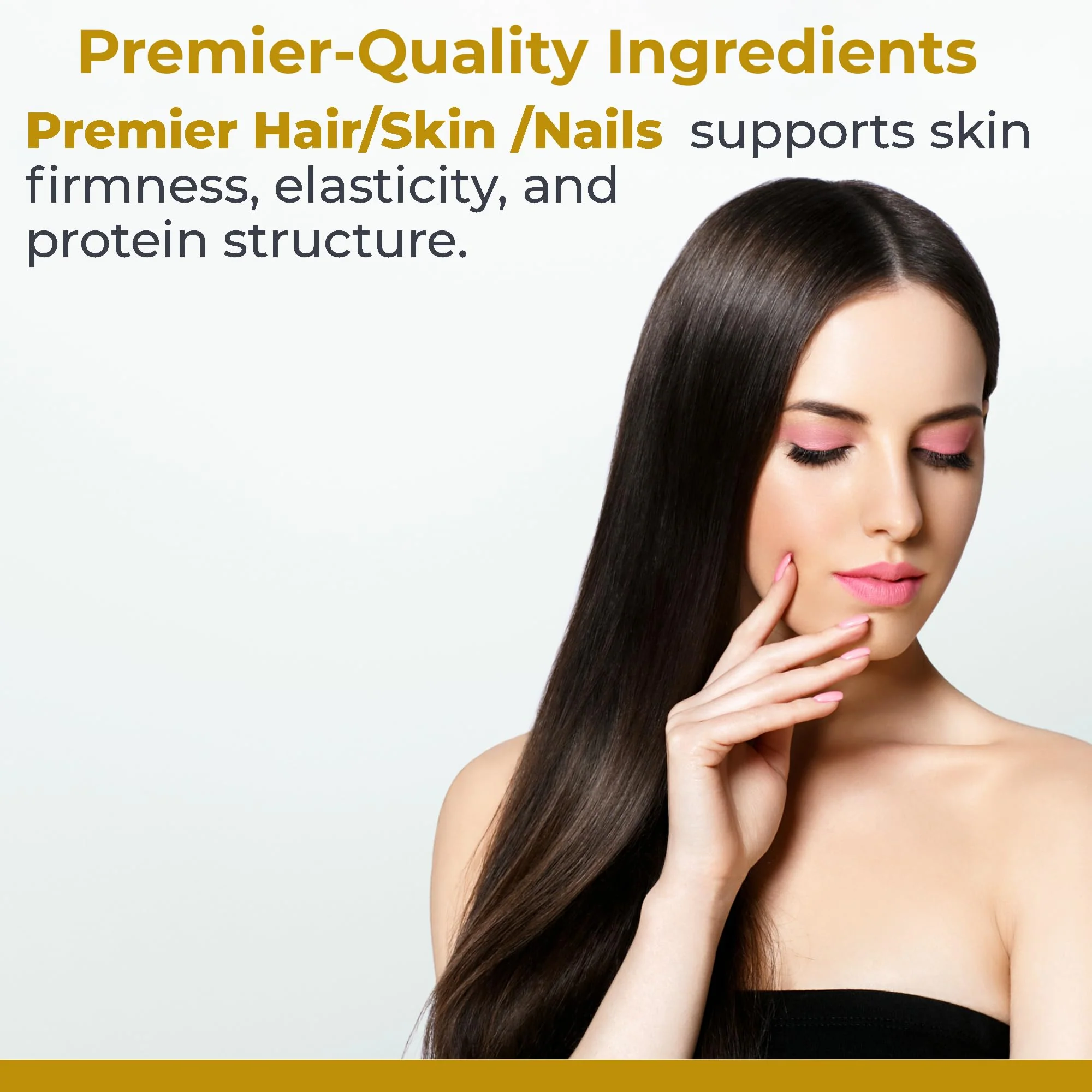Premier Research Labs Hair, Skin & Nails Keratin Supplement – 60 Vegetarian Capsules - Image 3