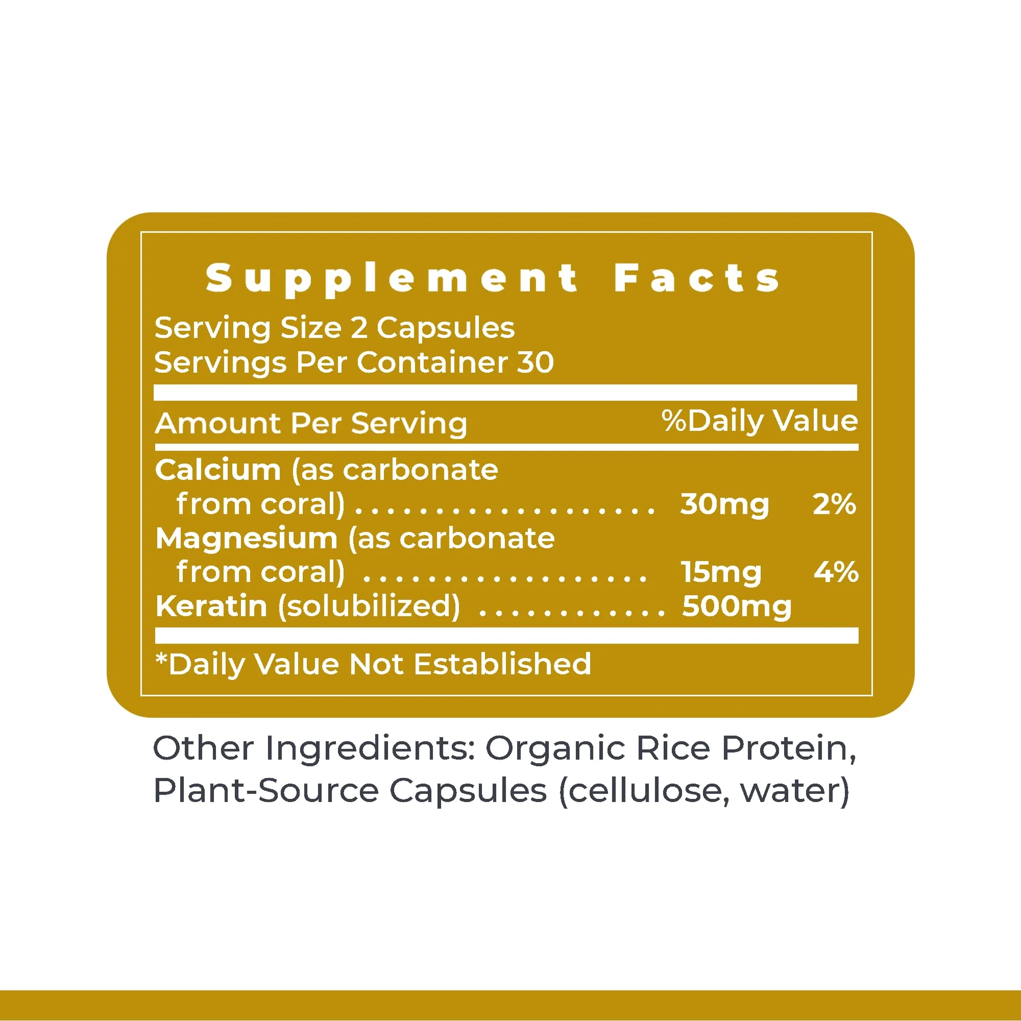 Premier Research Labs Hair, Skin & Nails Keratin Supplement – 60 Vegetarian Capsules - Image 6