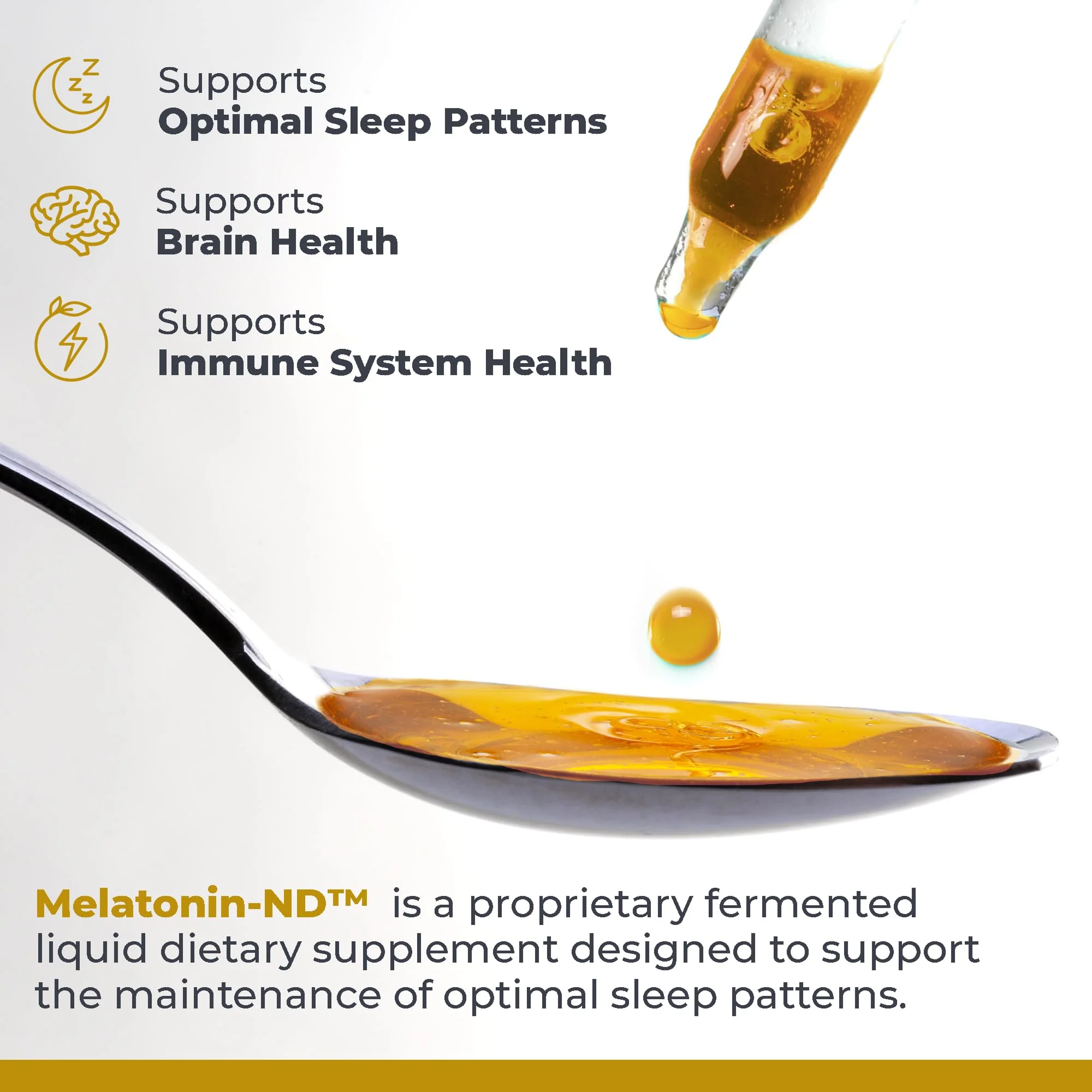 Premier Research Labs Melatonin-ND Liquid Drops — Sublingual, Organic, Vegan (2 x 2 oz) - Image 4