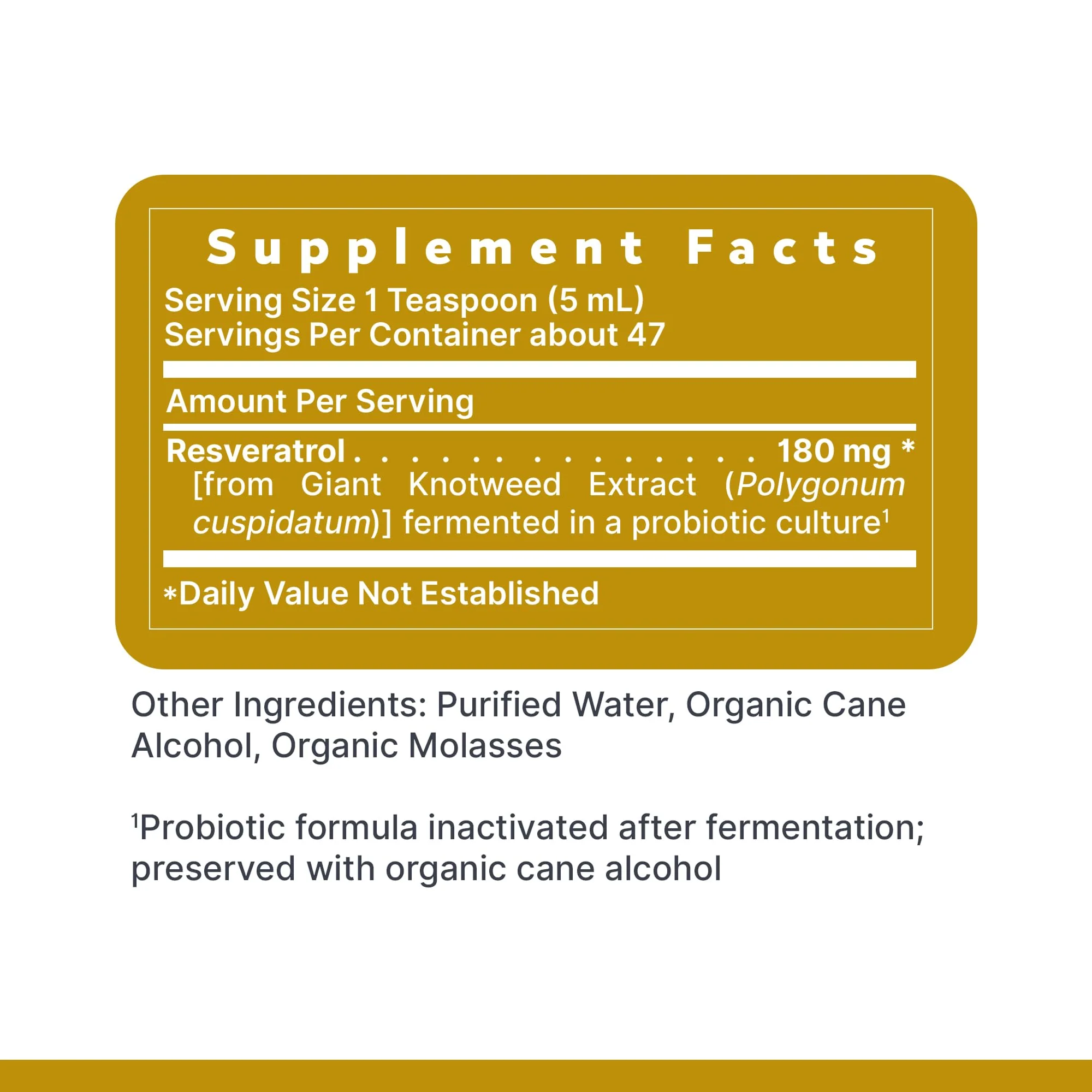 Premier Research Labs Resveratrol Liquid | Trans-Resveratrol, 180 mg/tsp, 8 oz - Image 6