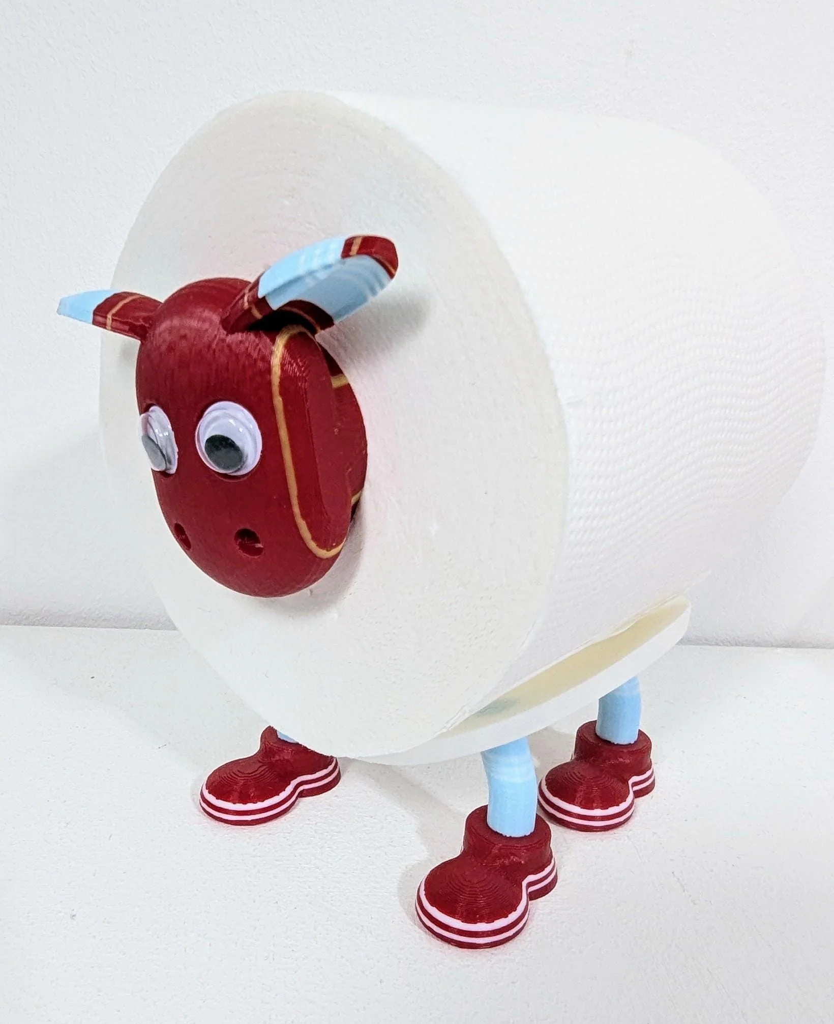 Premier sheep Aston Villa Toilet Roll Holder – football fan gift