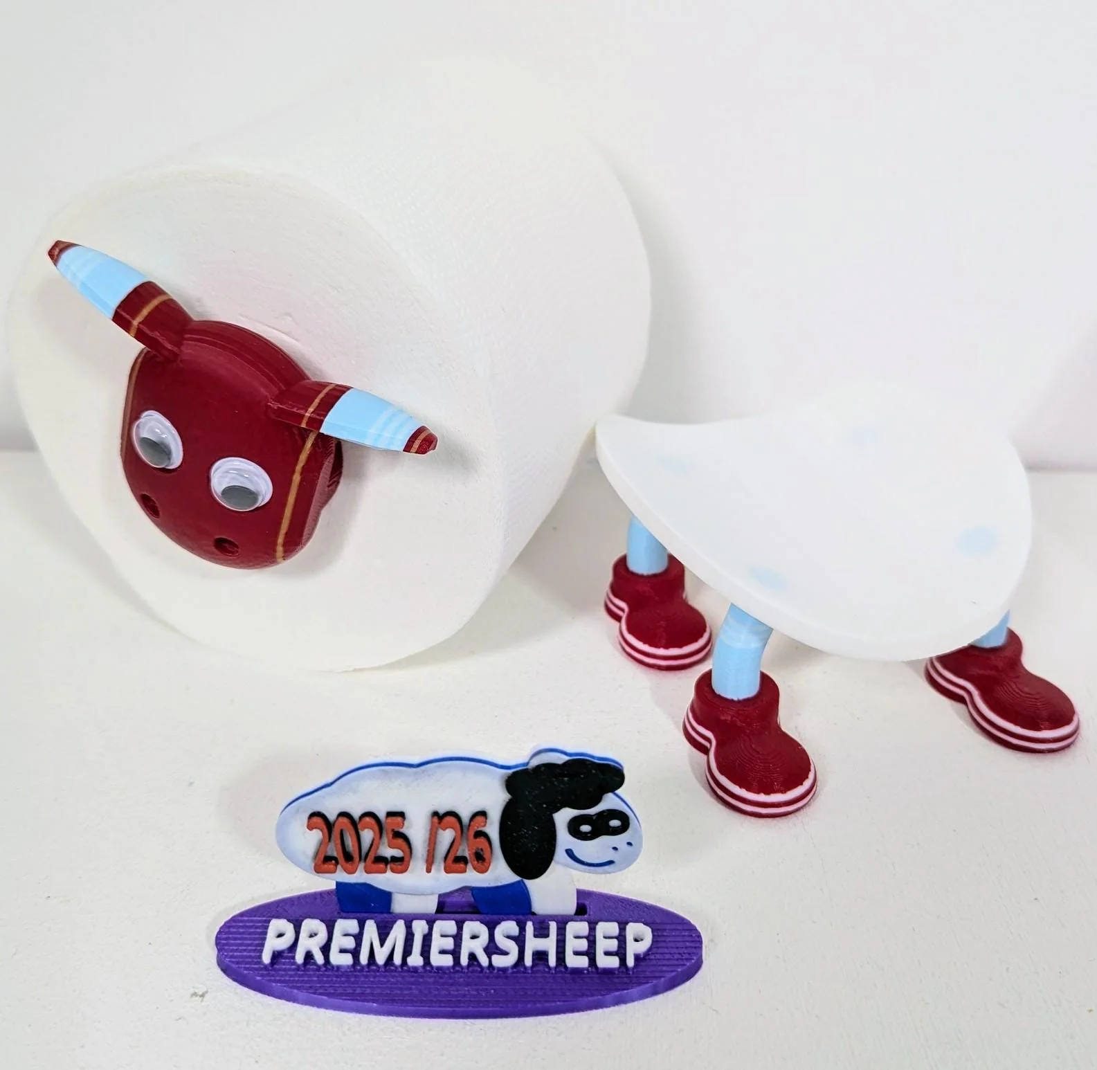 Premier sheep Aston Villa Toilet Roll Holder – football fan gift - Image 8