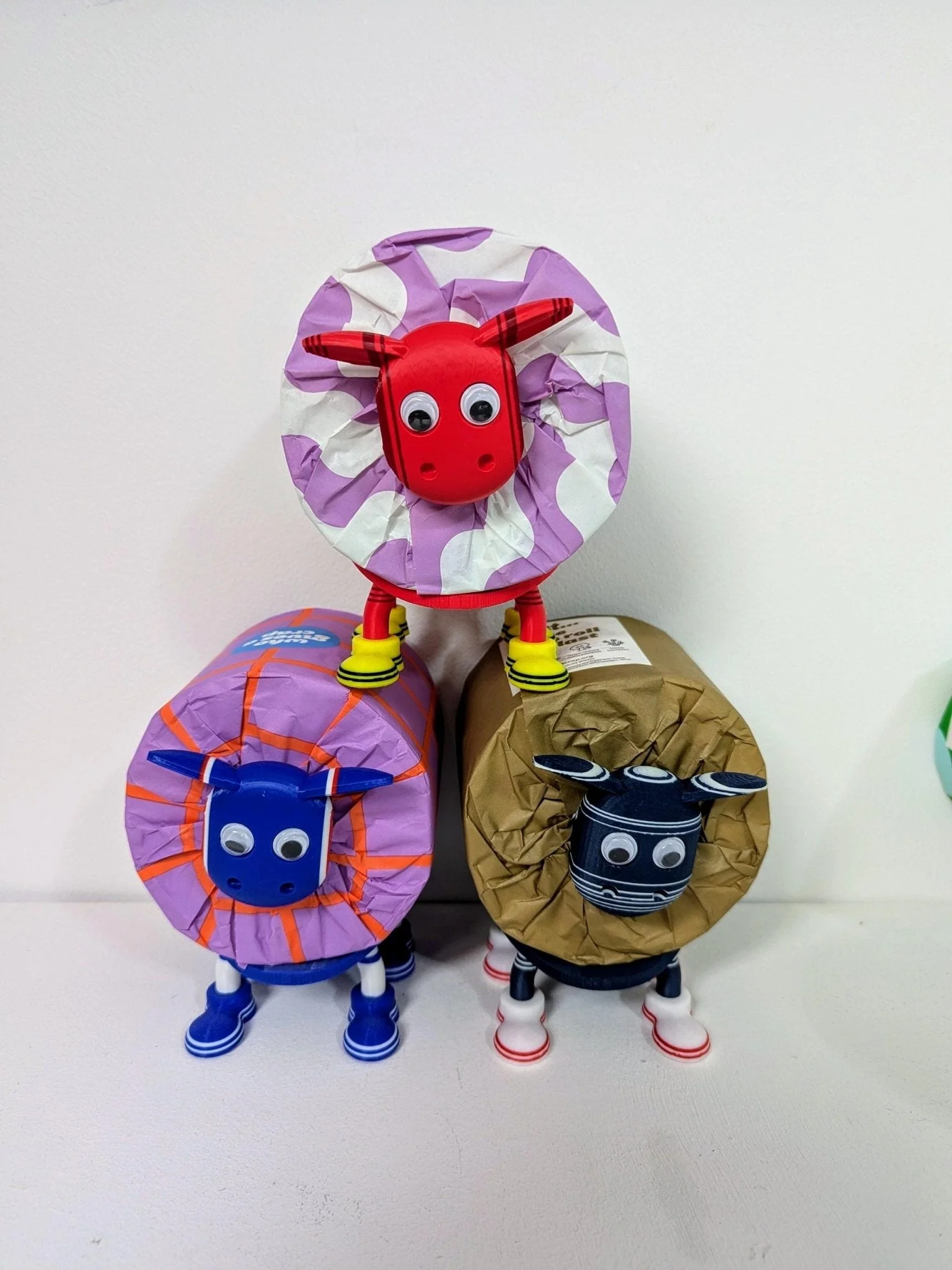 Premier sheep Falkirk Toilet Roll Holder football fan gift - Image 5