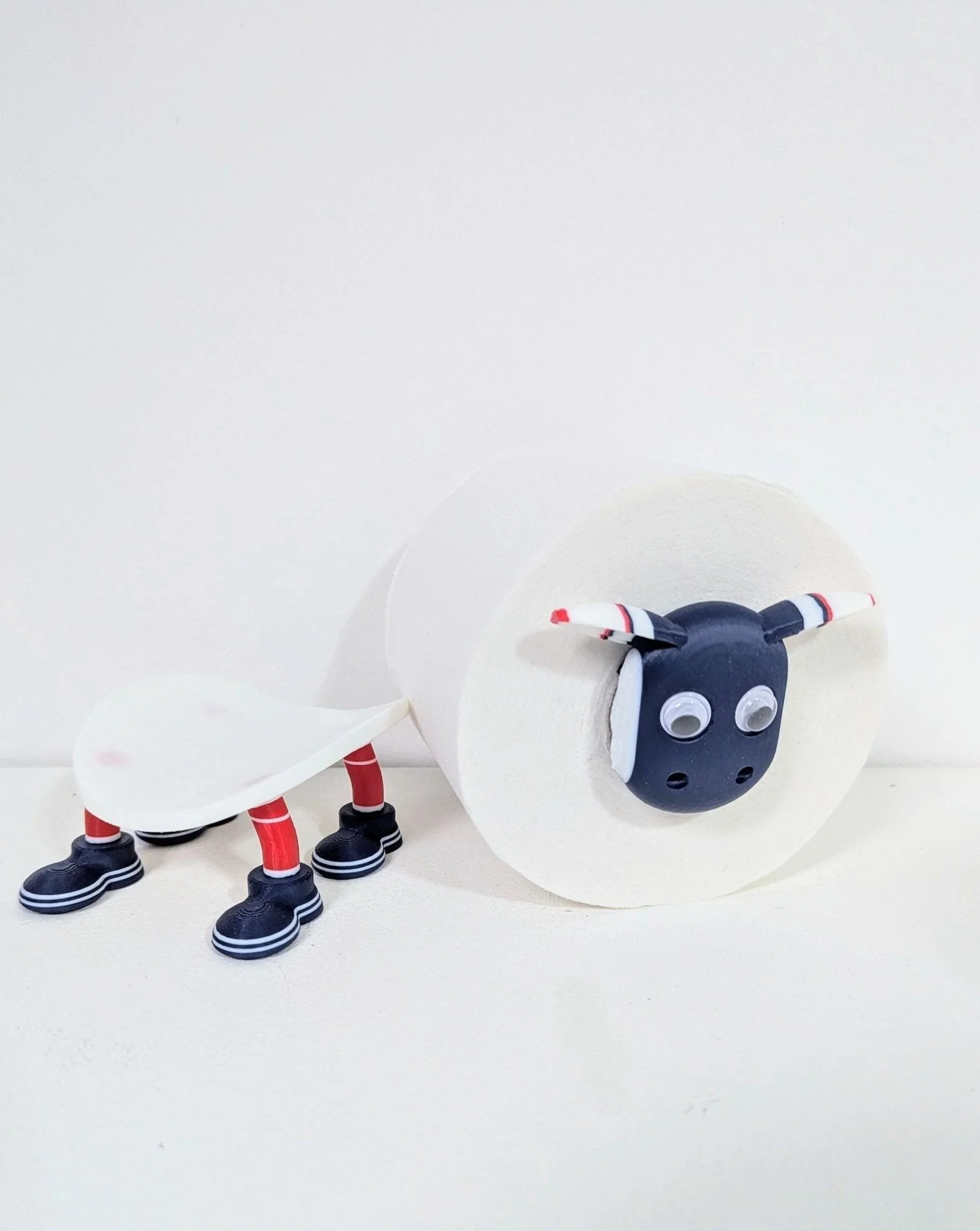 Premier sheep Falkirk Toilet Roll Holder football fan gift - Image 9