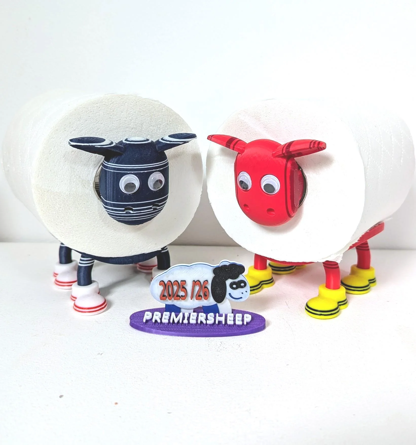 Premiersheep  Aberdeen Toilet Roll Holder – New 2025/26 Football Fan Gift – Universal Fit – Custom Boots
