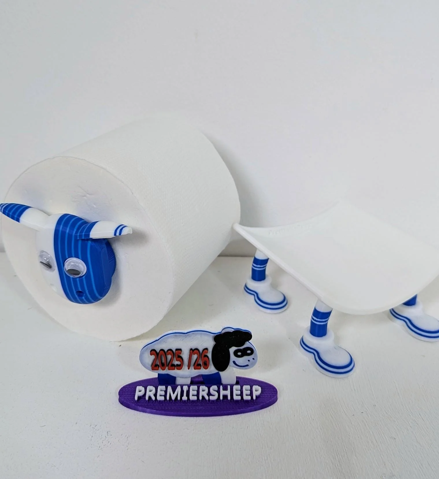 Premiersheep Blackburn Rovers Toilet Roll Holder – New 2025/26 Football Fan Gift – Universal Fit – Custom Boots - Image 10