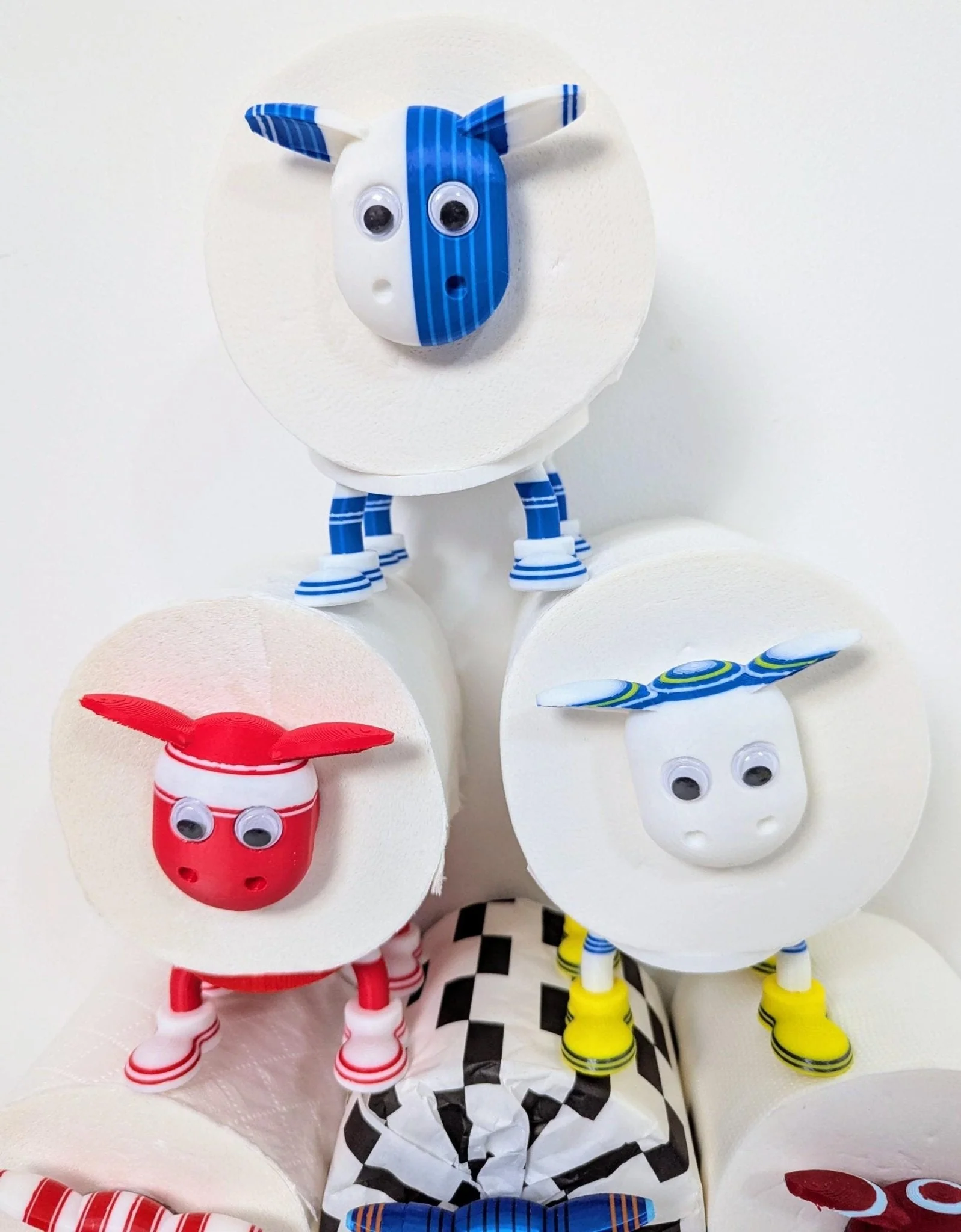 Premiersheep Blackburn Rovers Toilet Roll Holder – New 2025/26 Football Fan Gift – Universal Fit – Custom Boots - Image 3