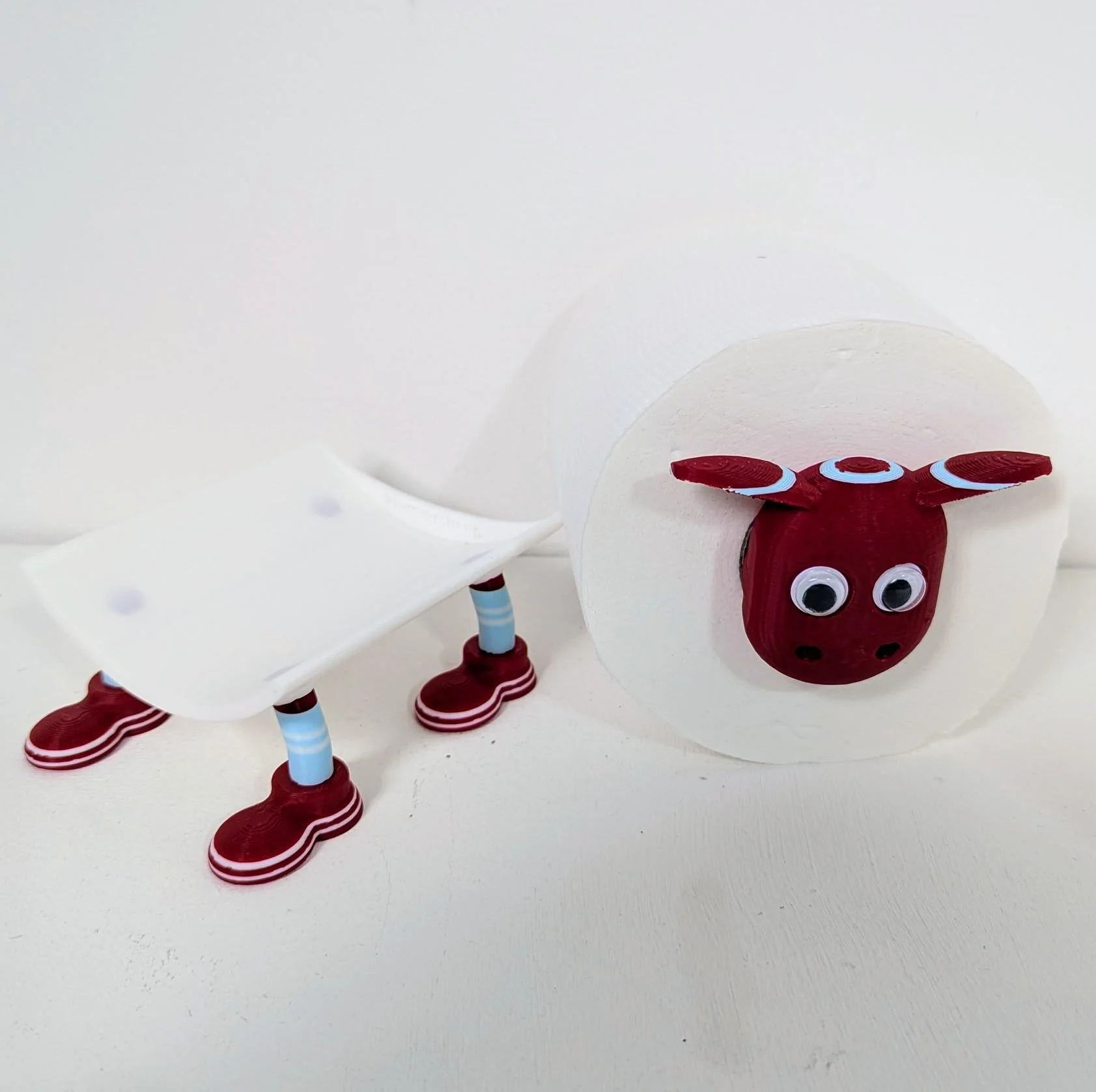 Premiersheep Burnley Toilet Roll Holder β New 2025/26 Football Fan Gift β Universal Fit β Custom Boots - Image 10