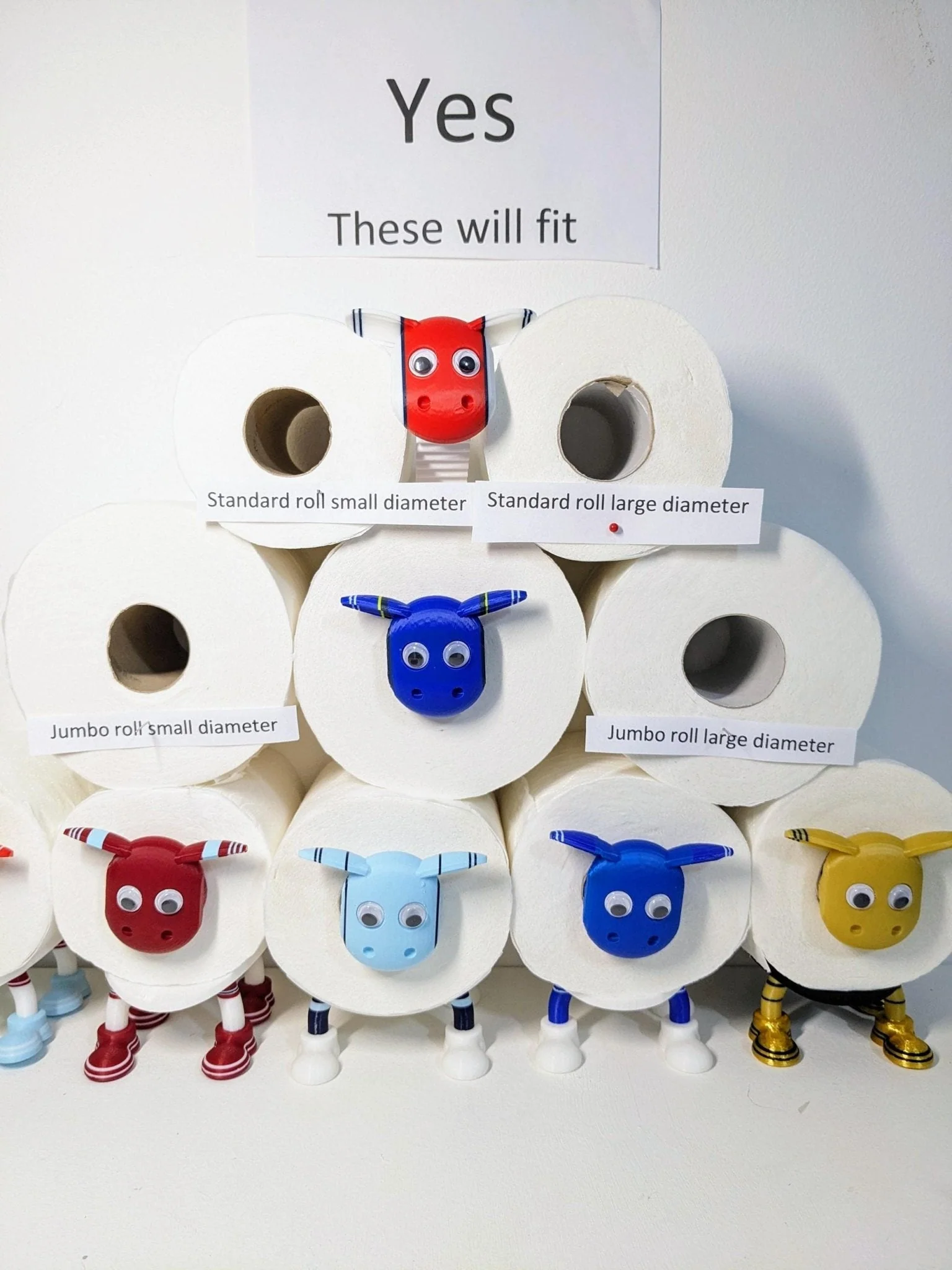 Premiersheep Chelsea Toilet Roll Holder β New 2025/26 Football Fan Gift β Universal Fit β Custom Boots - Image 4