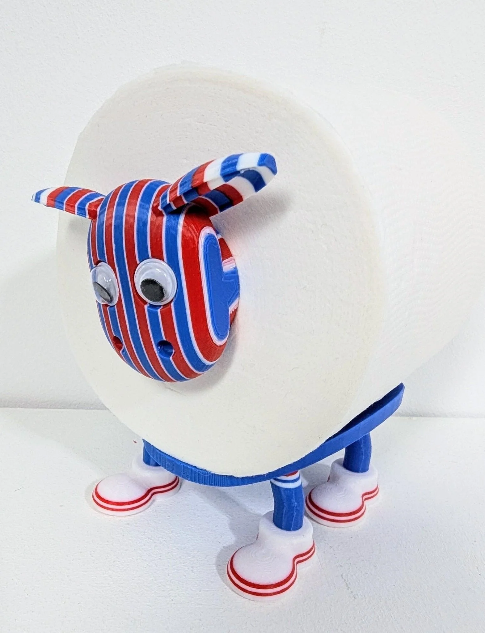 Premiersheep Crystal Palace Toilet Roll Holder β New 2025/26 Football Fan Gift β Universal Fit β Custom Boot option