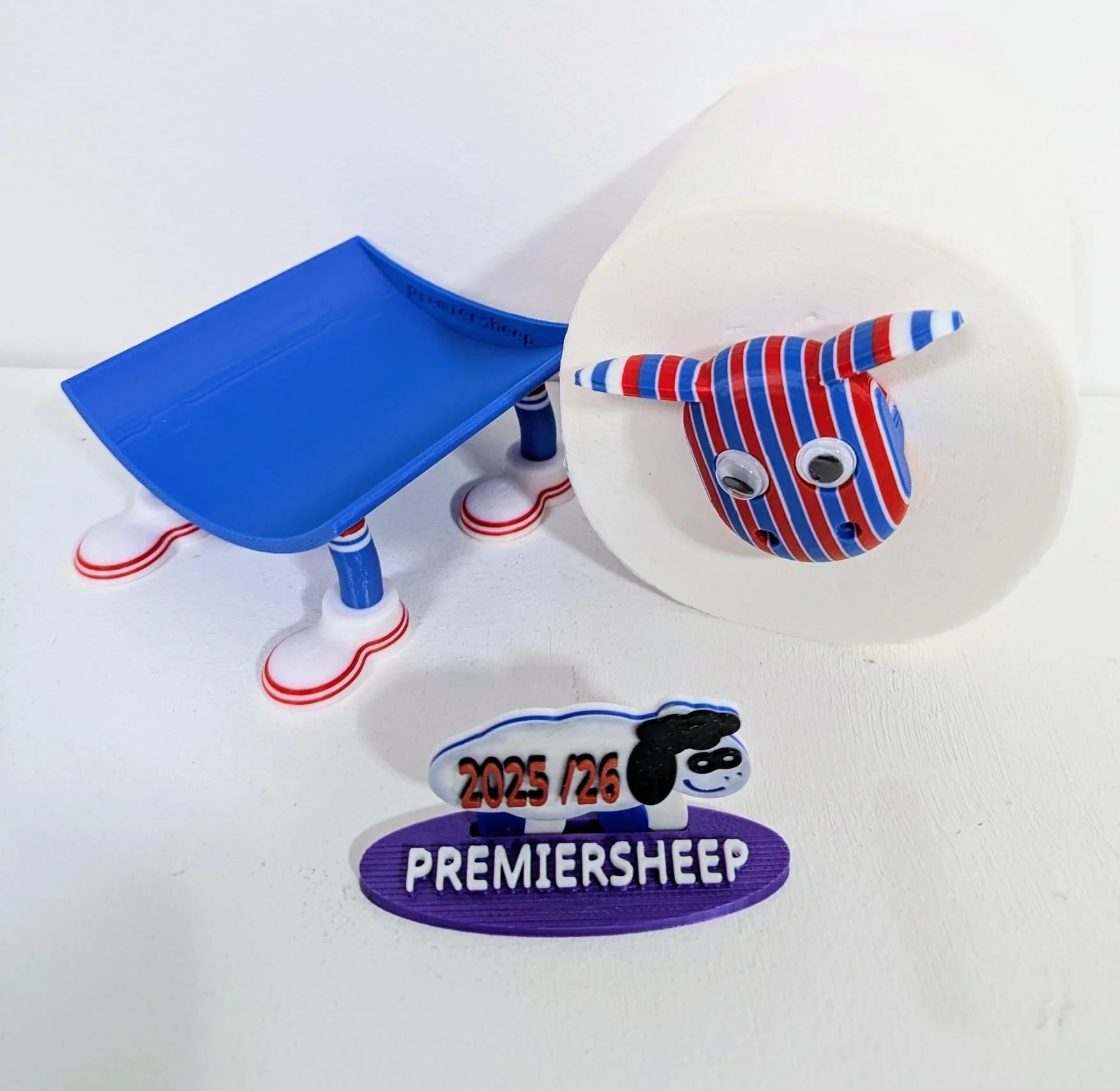 Premiersheep Crystal Palace Toilet Roll Holder β New 2025/26 Football Fan Gift β Universal Fit β Custom Boot option - Image 9