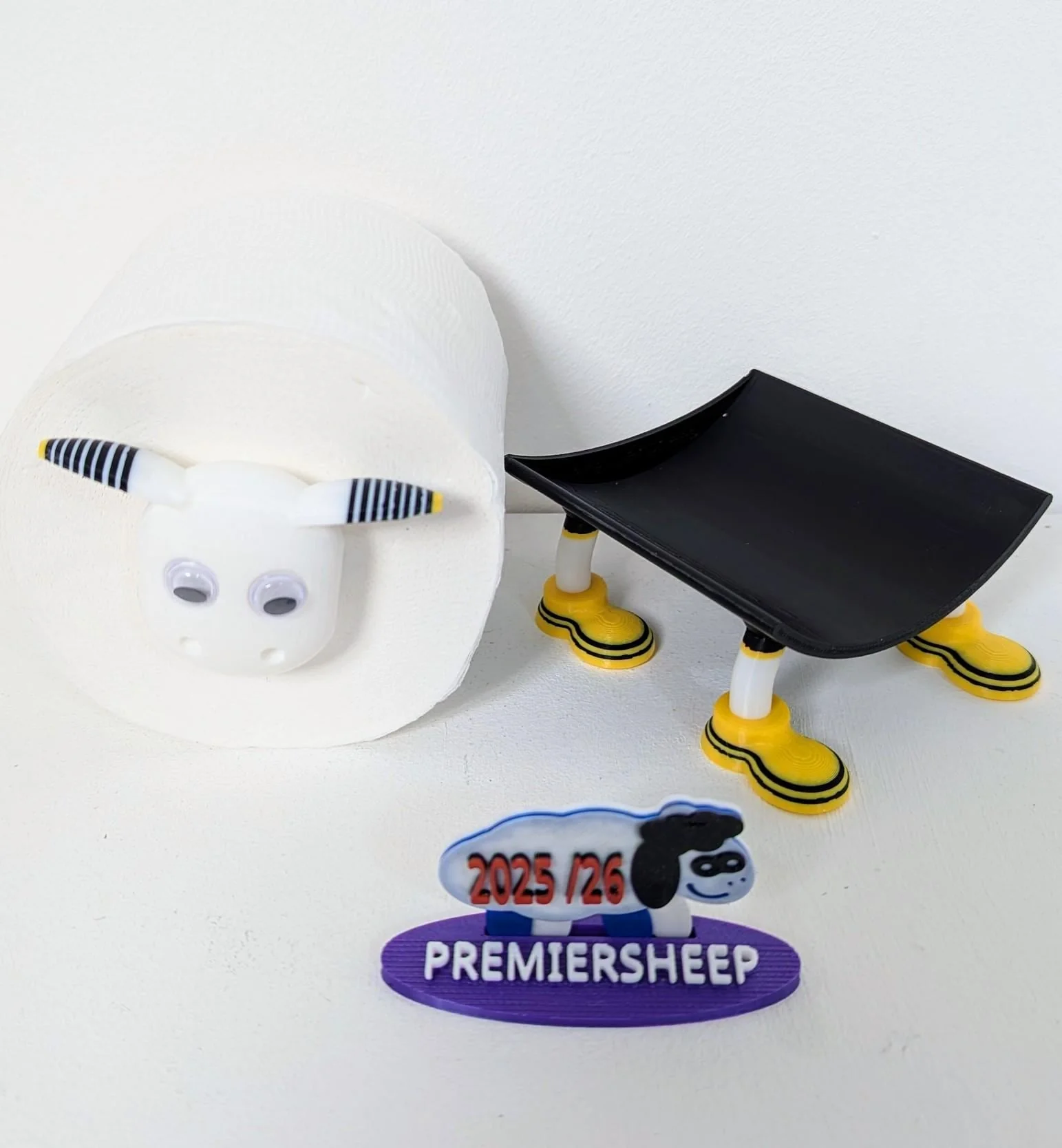 Premiersheep Derby County Toilet Roll Holder – Football Fan Gift - Image 10