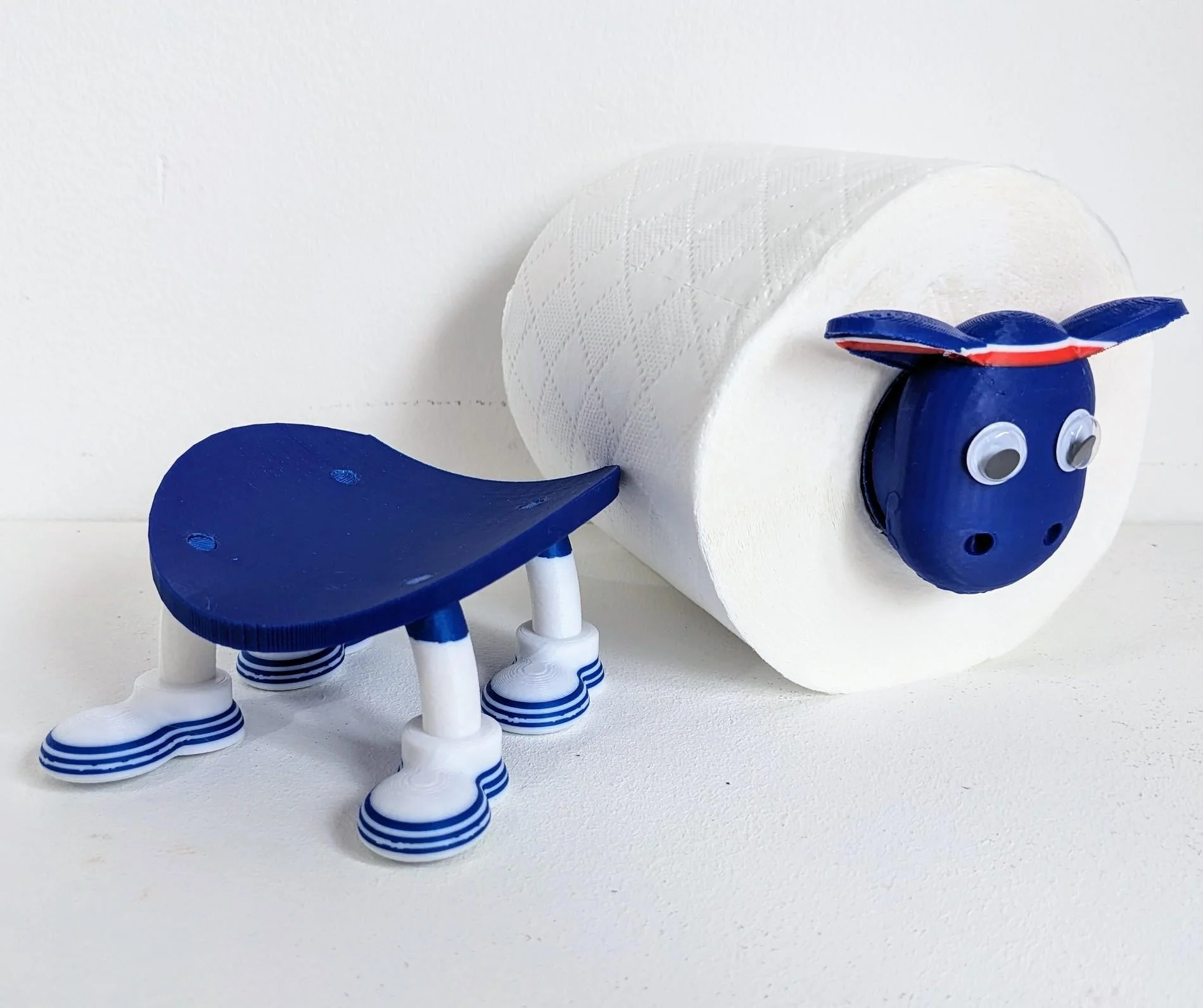 Premiersheep Glasgow Rangers Toilet Roll Holder β New 2025/26 Football Fan Gift β Universal Fit β Custom Boots - Image 10