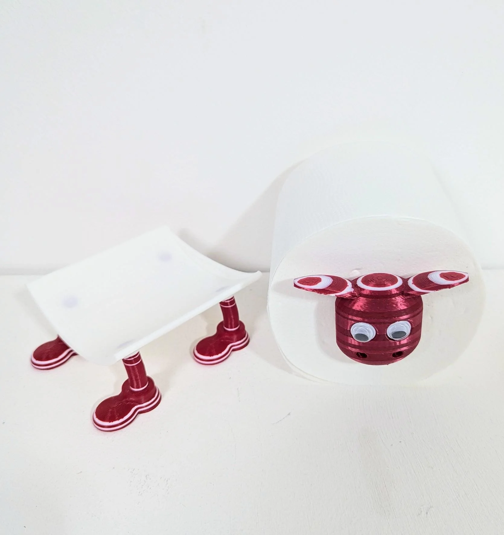 Premiersheep Heart of Midlothian Toilet Roll Holder – New 2025/26 Hearts Football Fan Gift – Universal Fit – Custom Boots - Image 7
