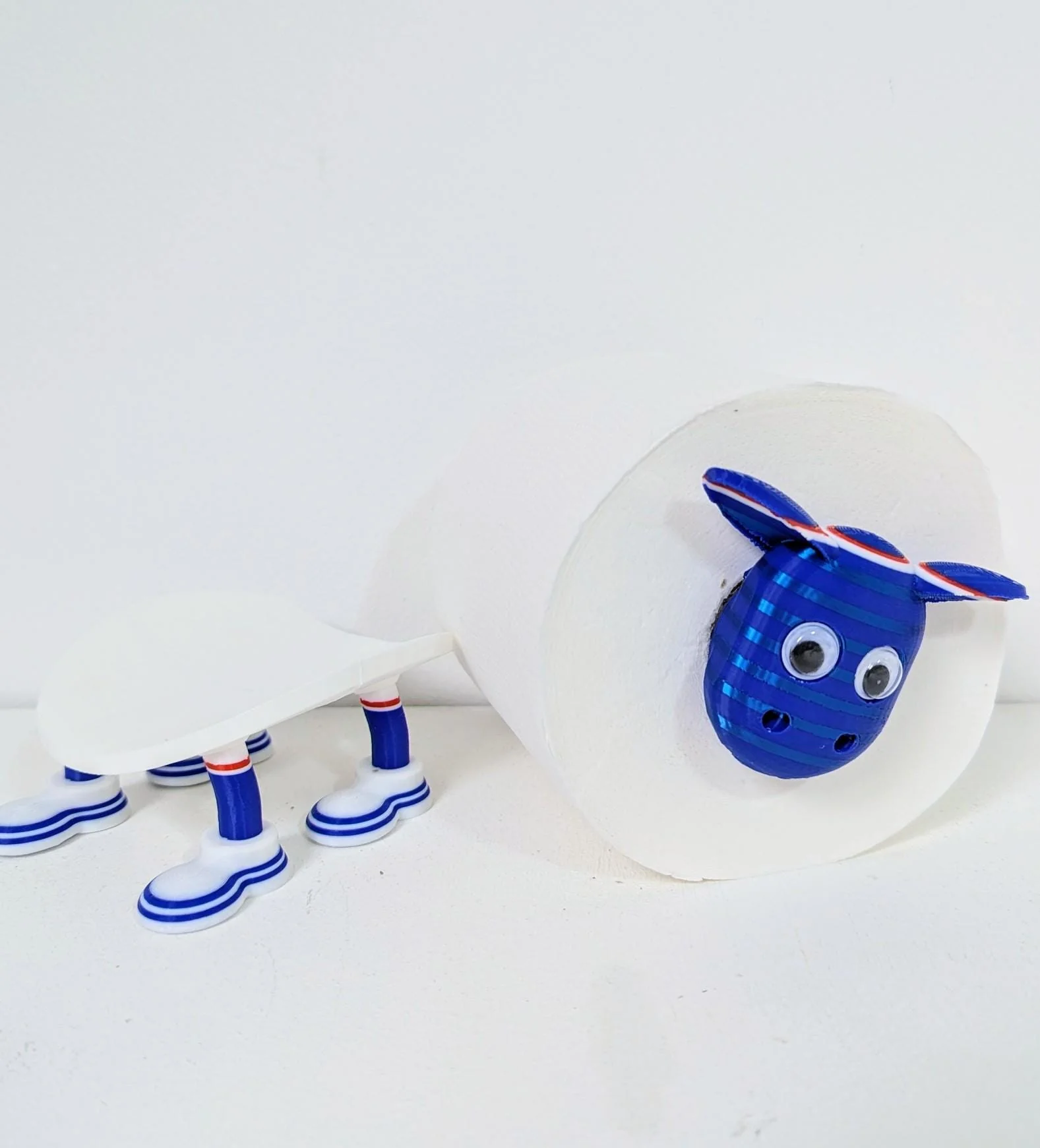 Premiersheep Ipswich Town Toilet Roll Holder – New 2025/26 Football Fan Gift – Universal Fit – Custom Boots - Image 6