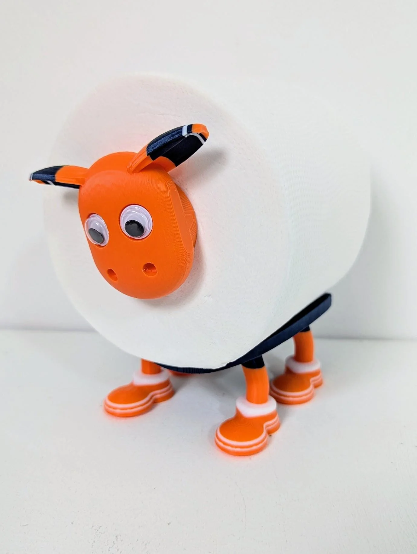 Premiersheep Luton Town Toilet Roll Holder β New 2025/26 Football Fan Gift β Universal Fit β Custom Boots