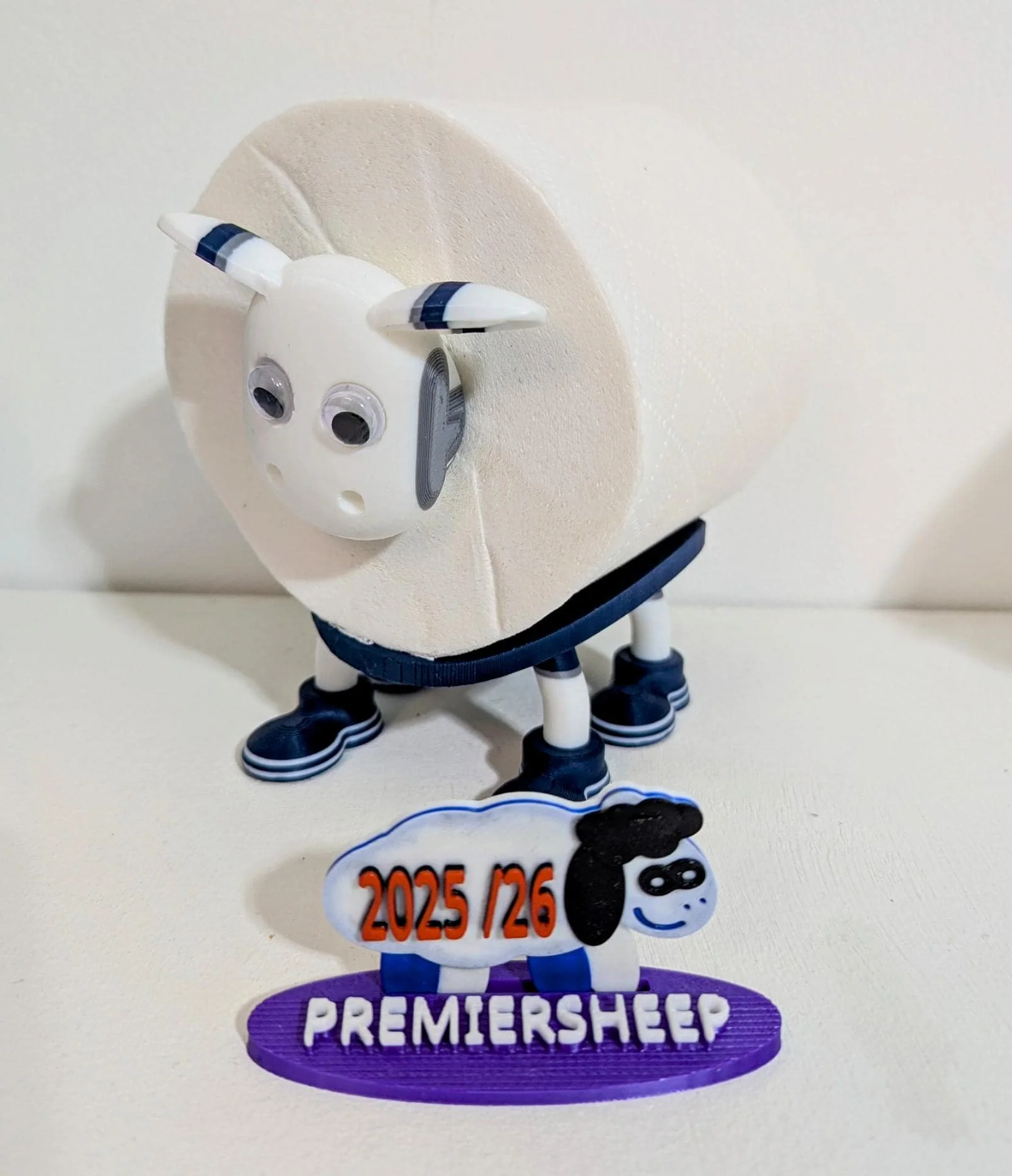 Premiersheep Tottenham Hotspur Toilet Roll Holder – New 2025/26 Football Fan Gift – Universal Fit – Custom  Spurs Boots